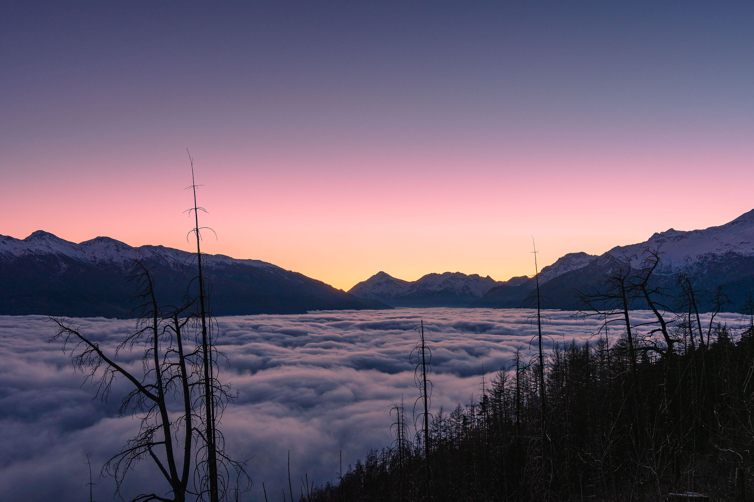Chaberton on the clouds ... (Lo Chaberton, Valsusa)