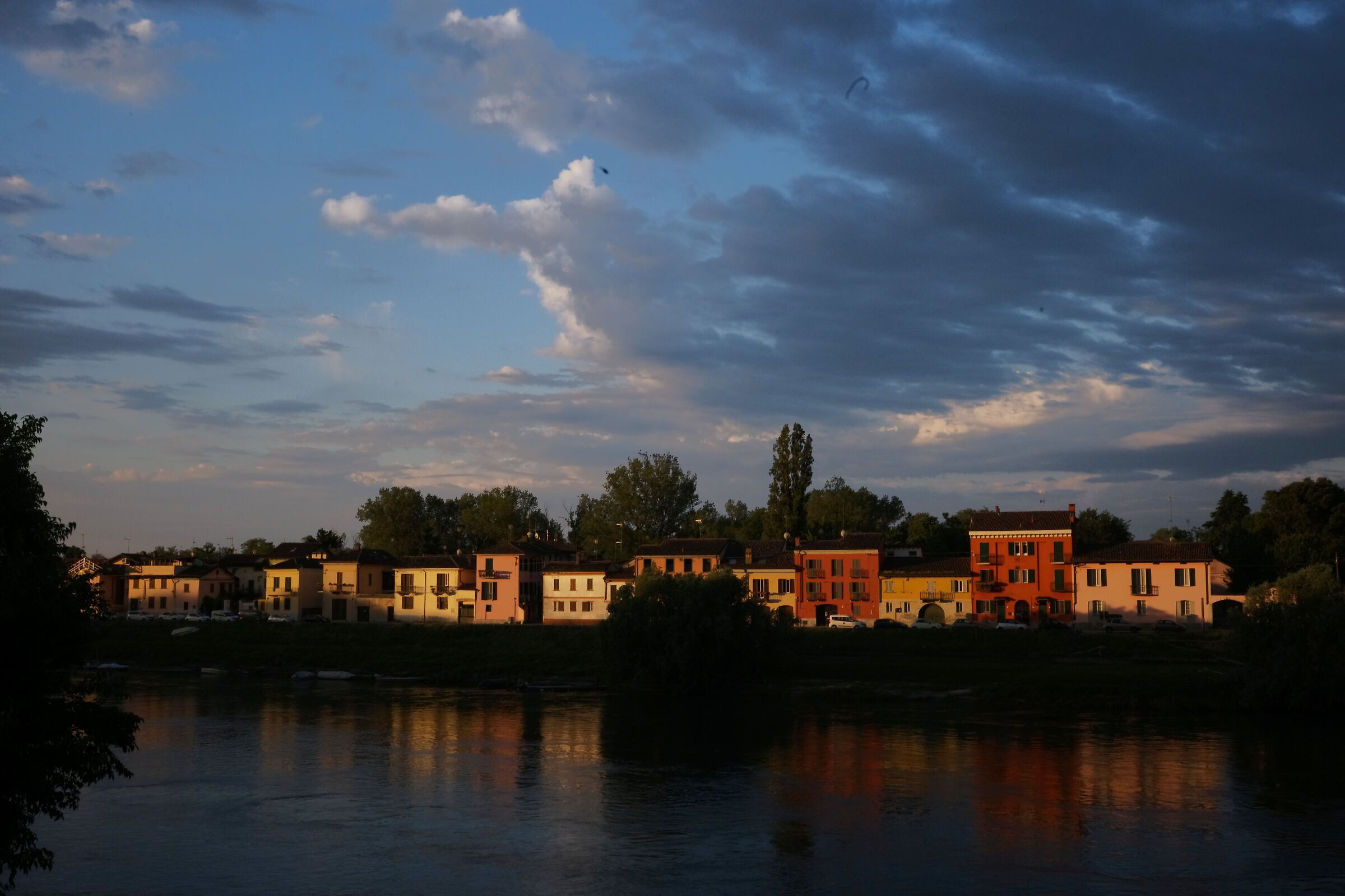 Colori del Borgo all'alba