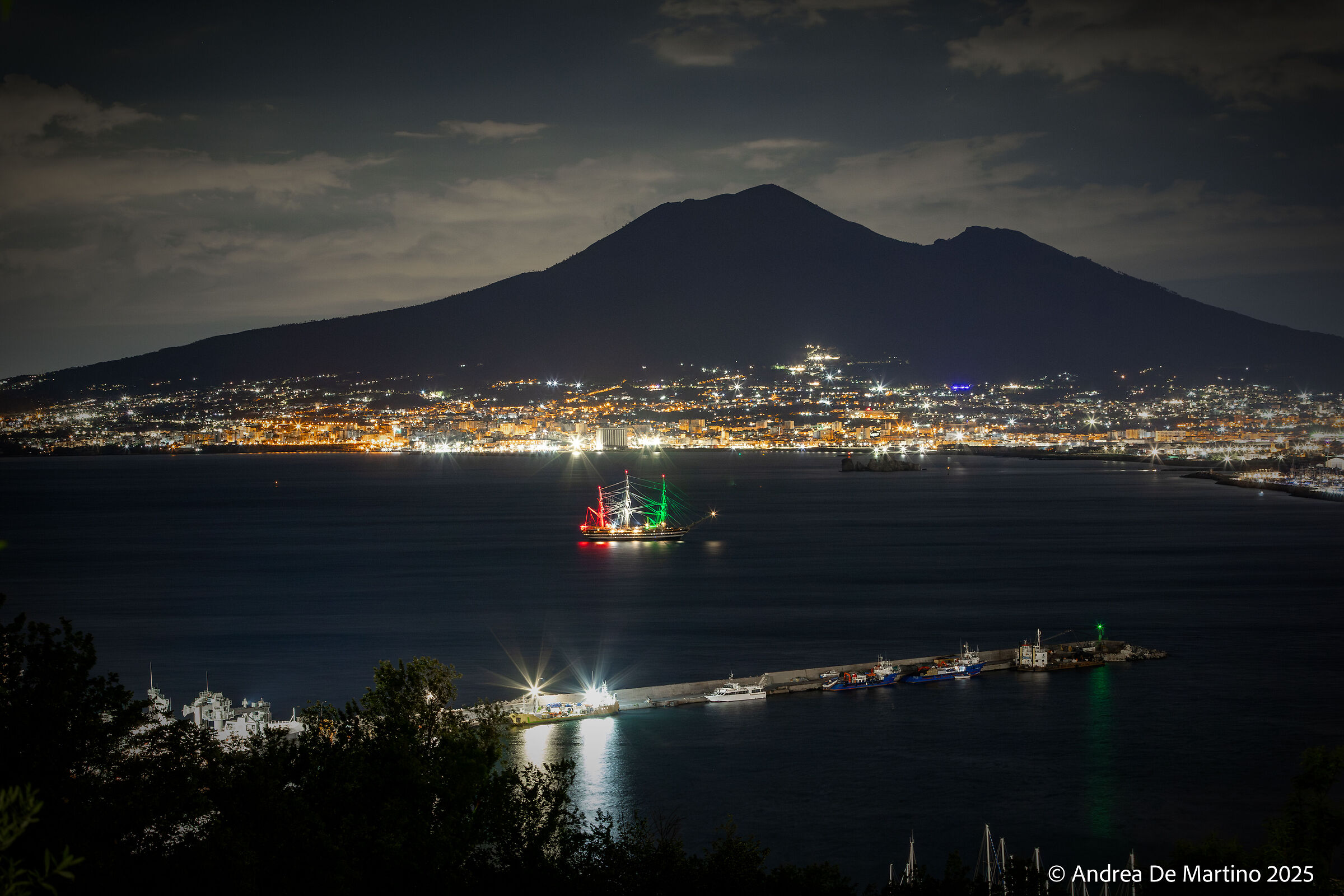 Amerigo Vespucci in rada - 16/05/2025