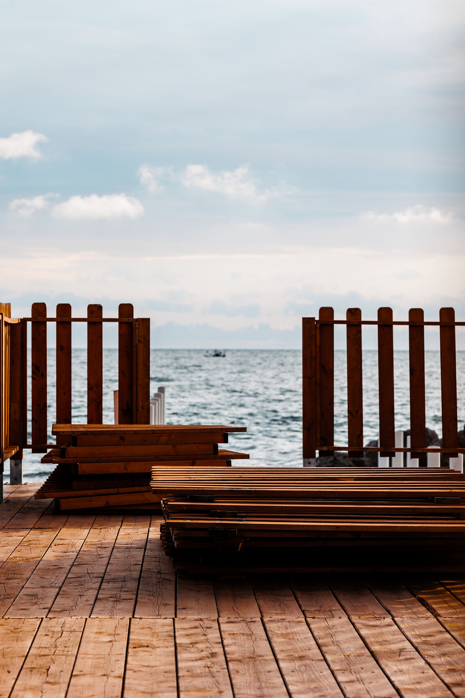 Window overlooking the sea