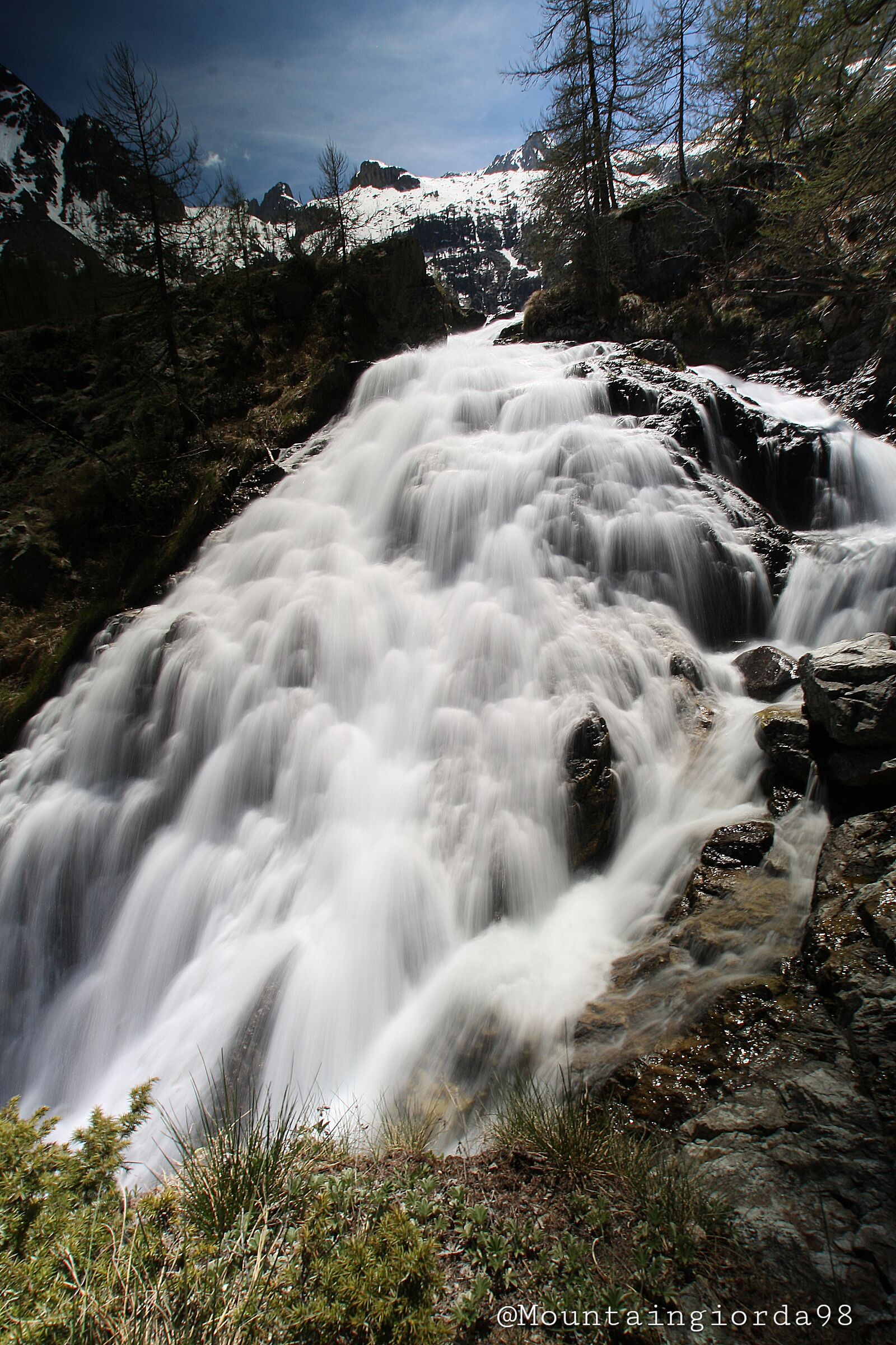 cascata del torrente valasco