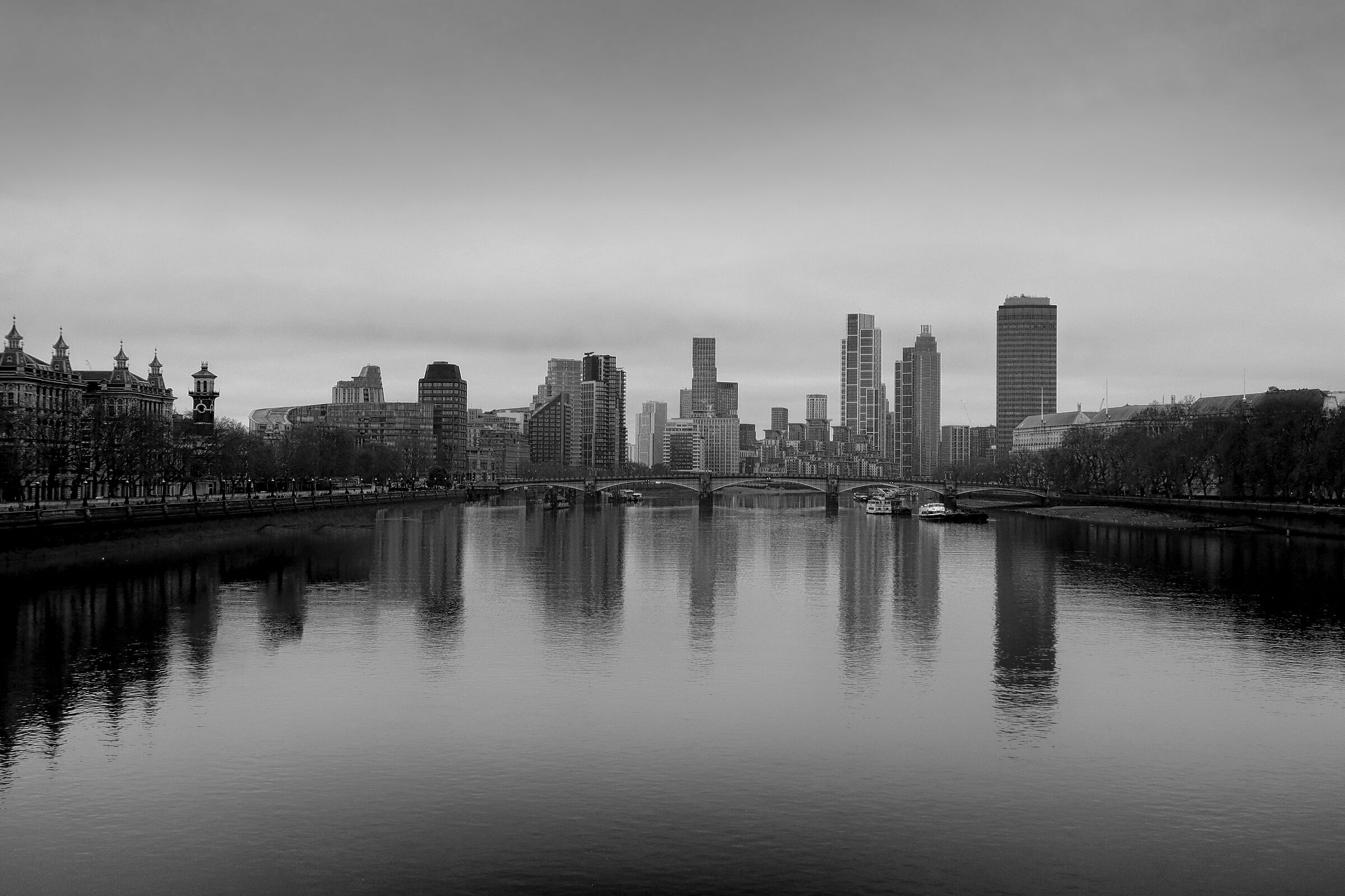 Da un ponte di Londra