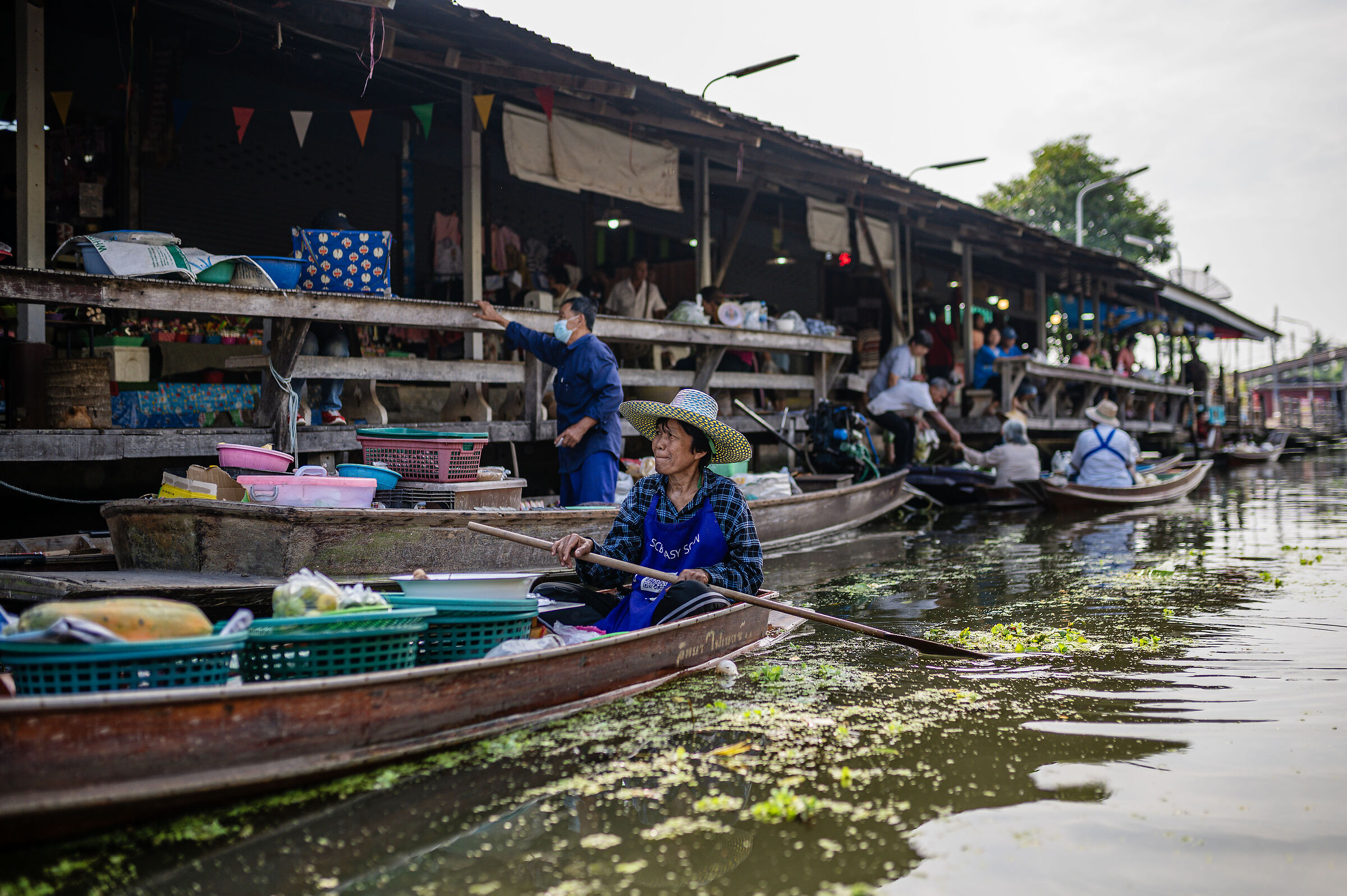 Mercato galleggiante di Tha Kha 2