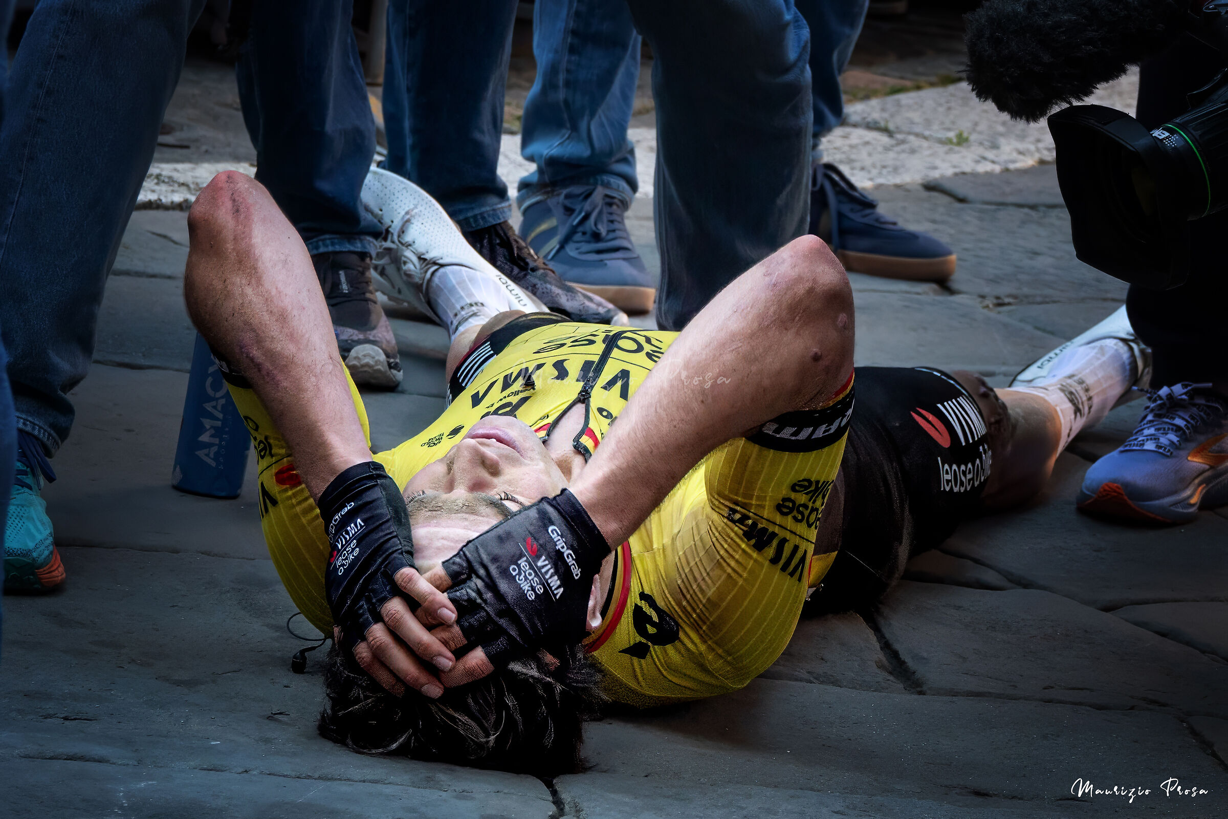 The fatigue of the victorious champion