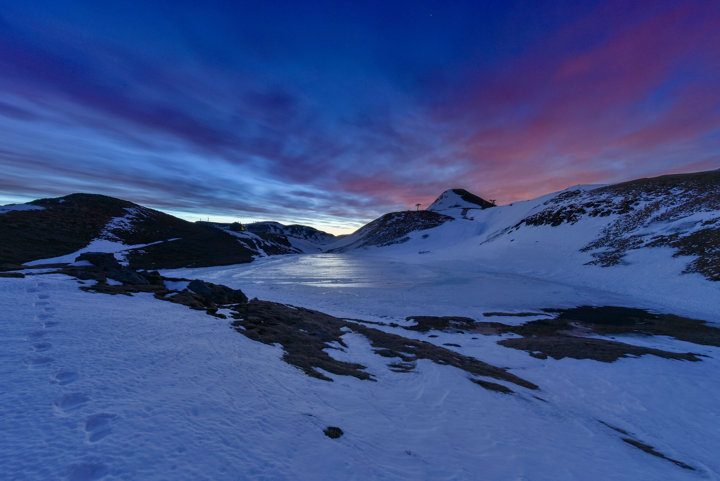 Winter Sunrise at Corno Alle Scale
