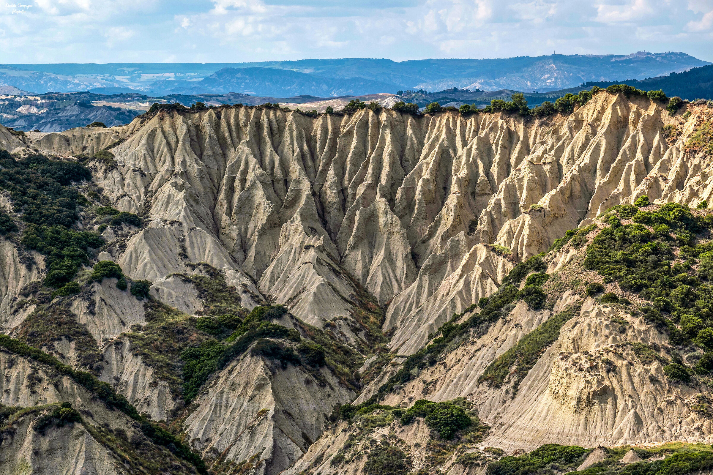 The Lucanian badlands