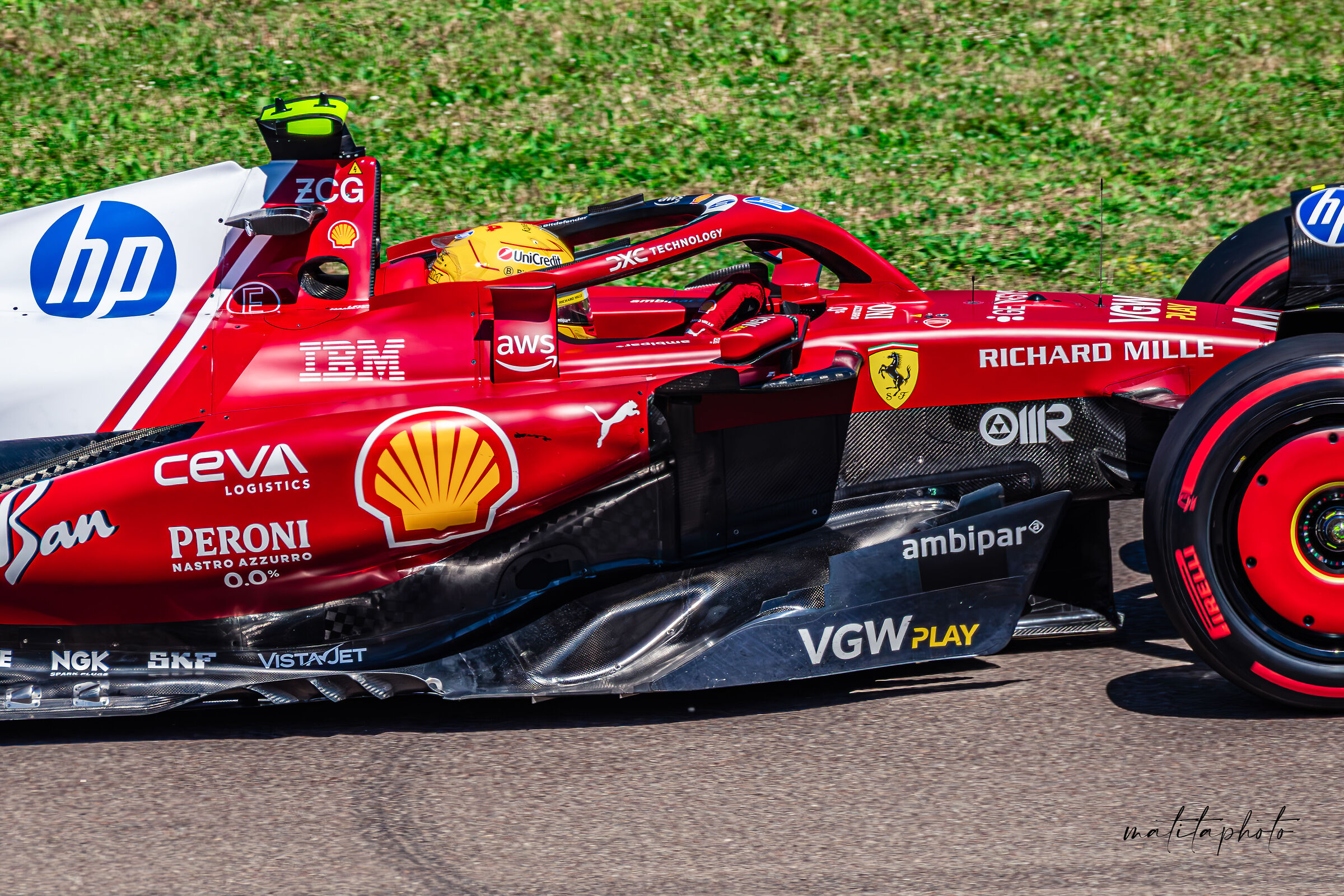 Lewis Hamilton - Tosa FP1 - Imola GP 2025