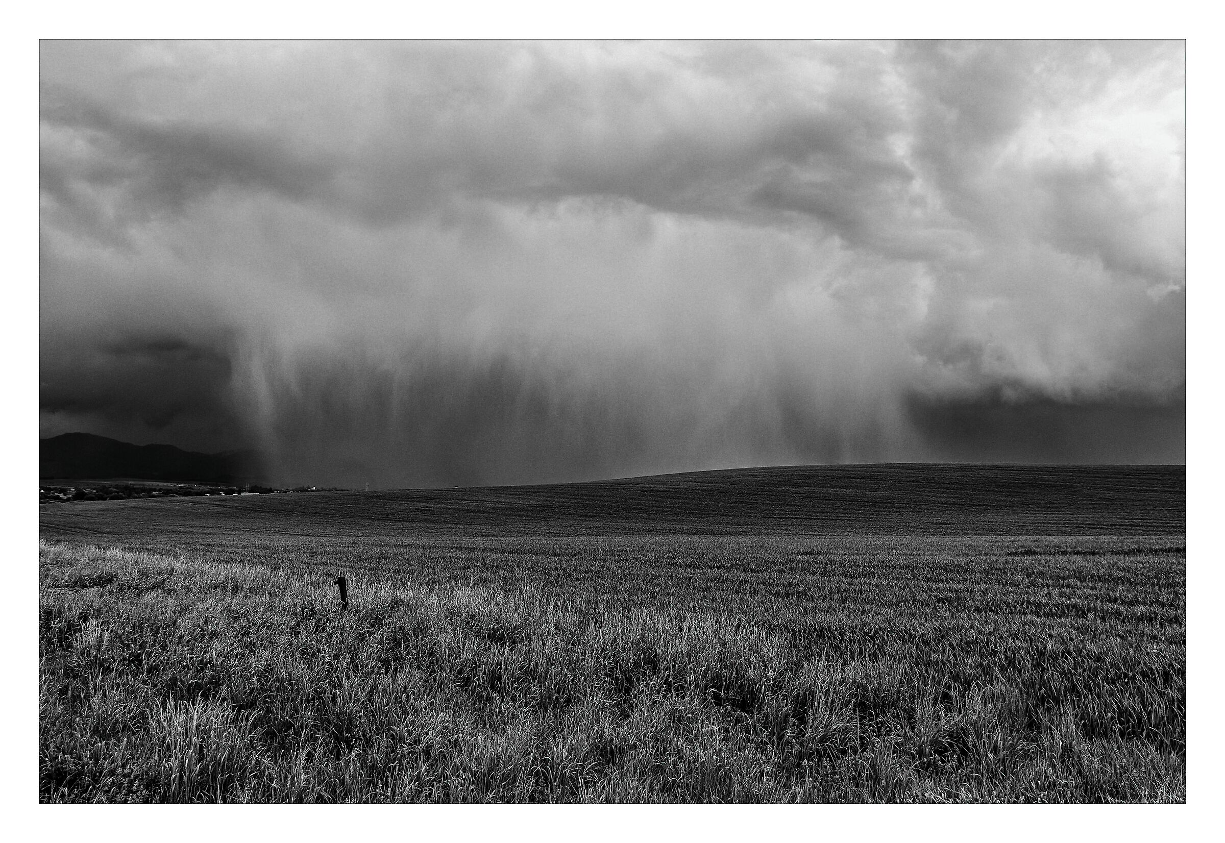 The storm is approaching.