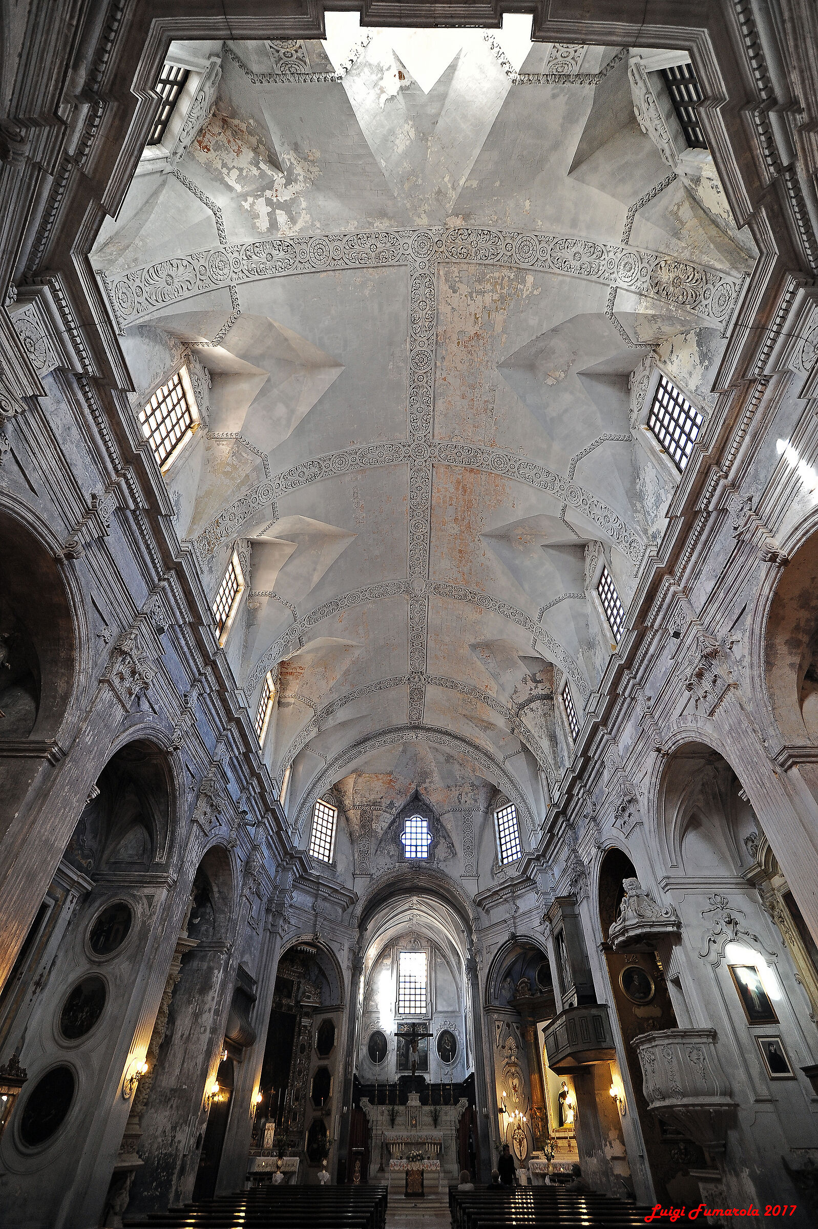 One of the many churches in the historic center (S. Domenico...