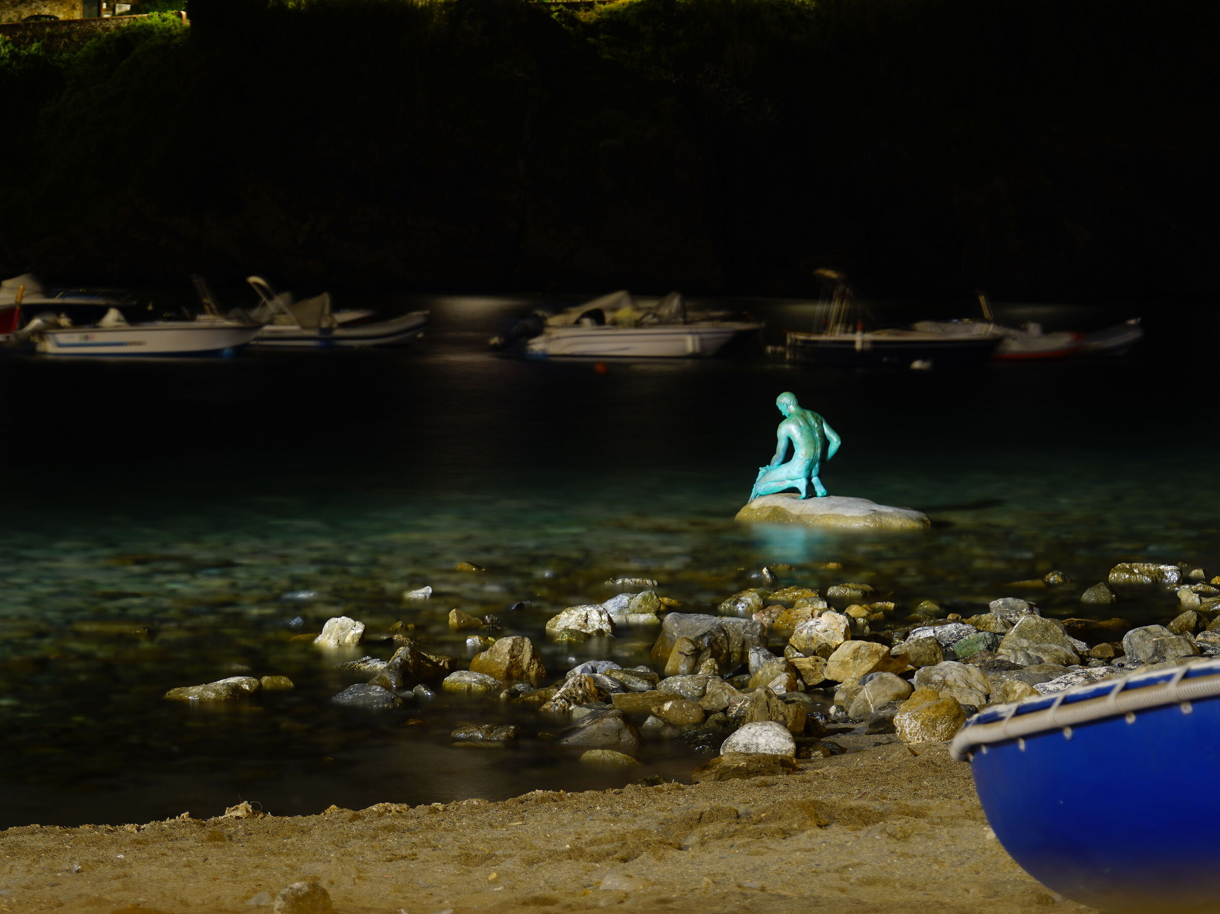 Il pescatore nella notte