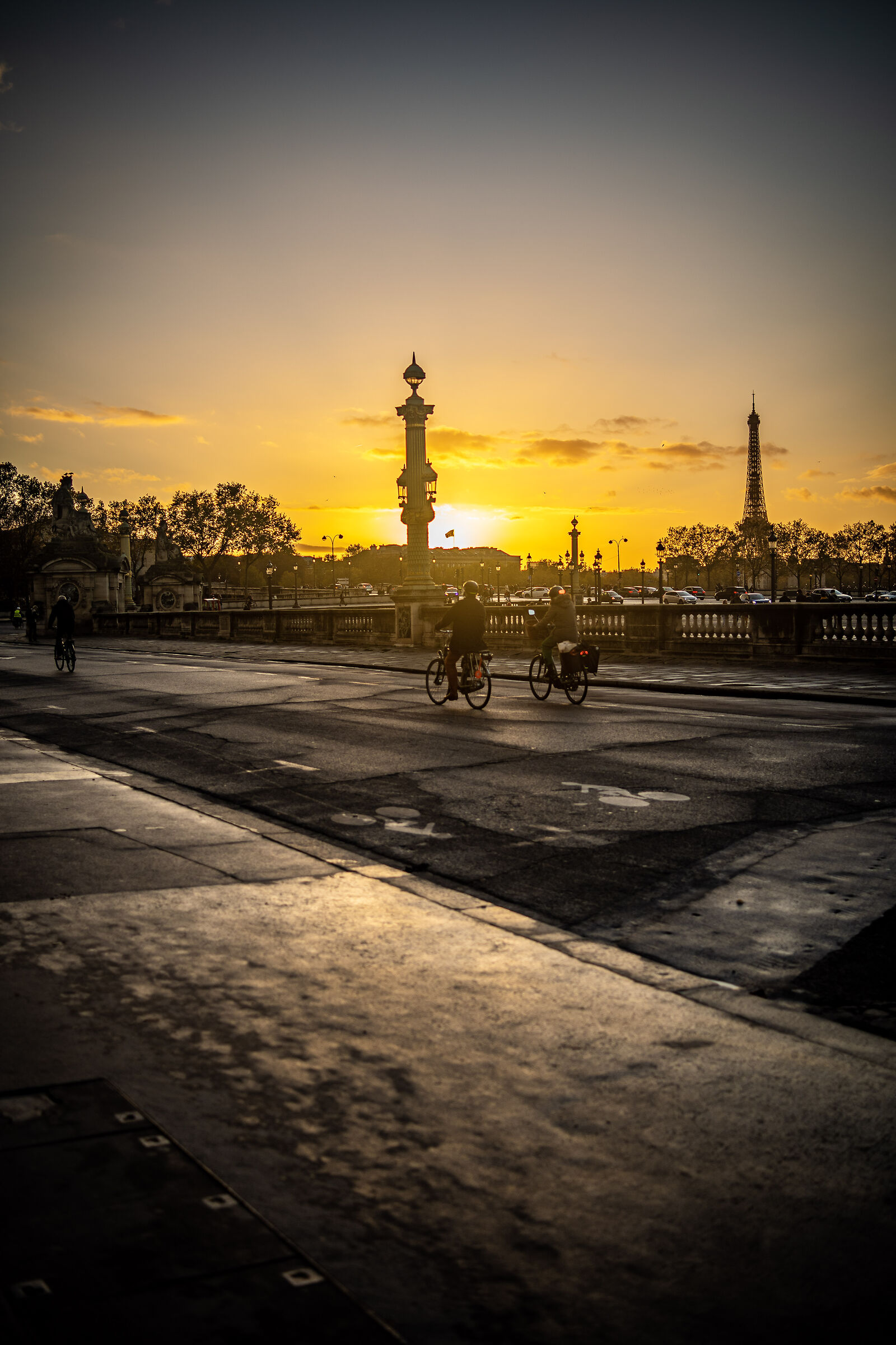 Tramonto a Parigi