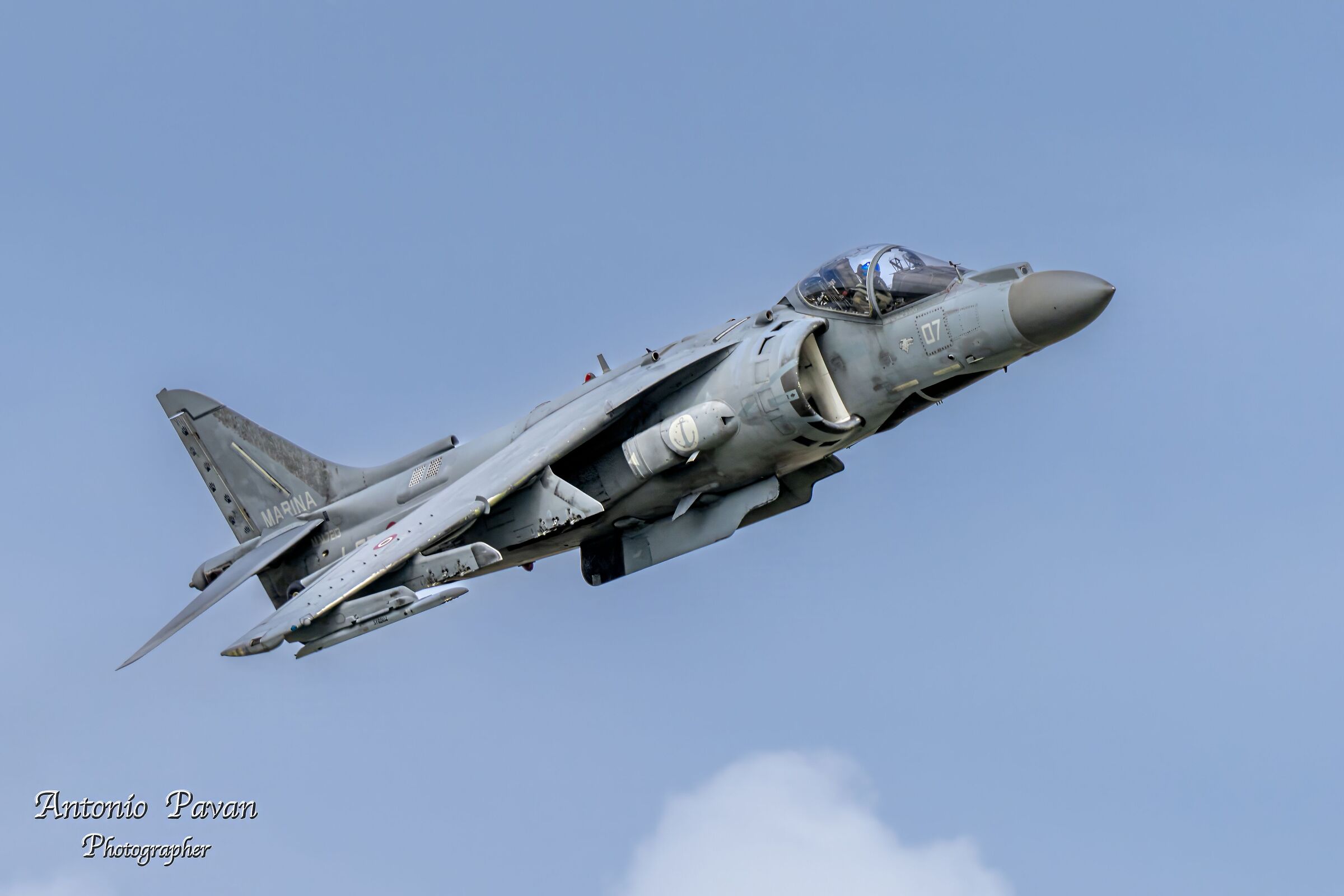 Italian Navy, an AV-8B Harrier