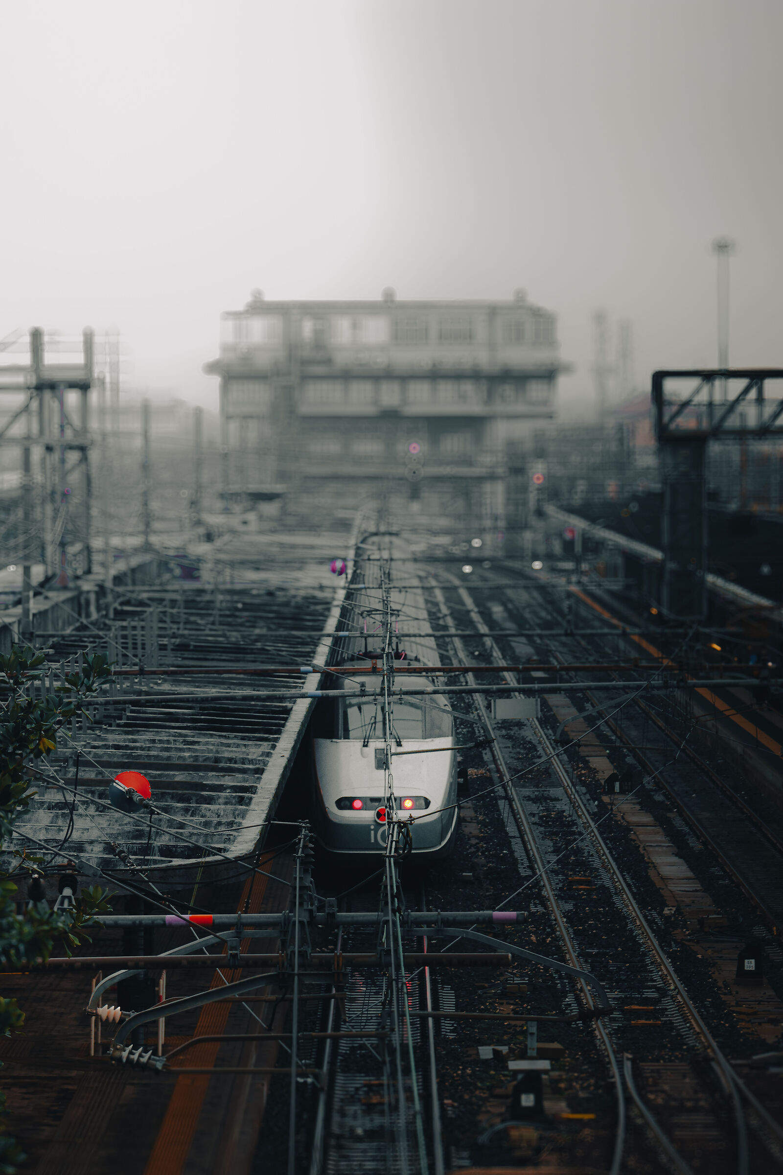 Treno alla stazione