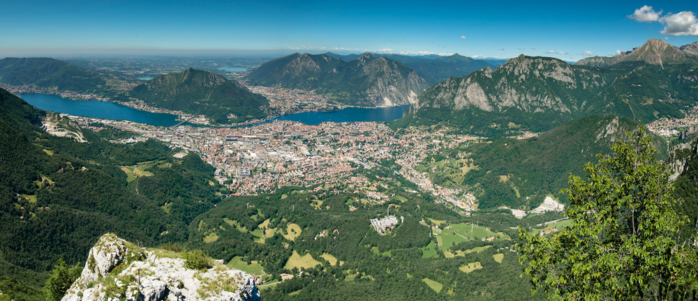 I miei luoghi,la mia citta'...Lecco dai Piani d'Erna