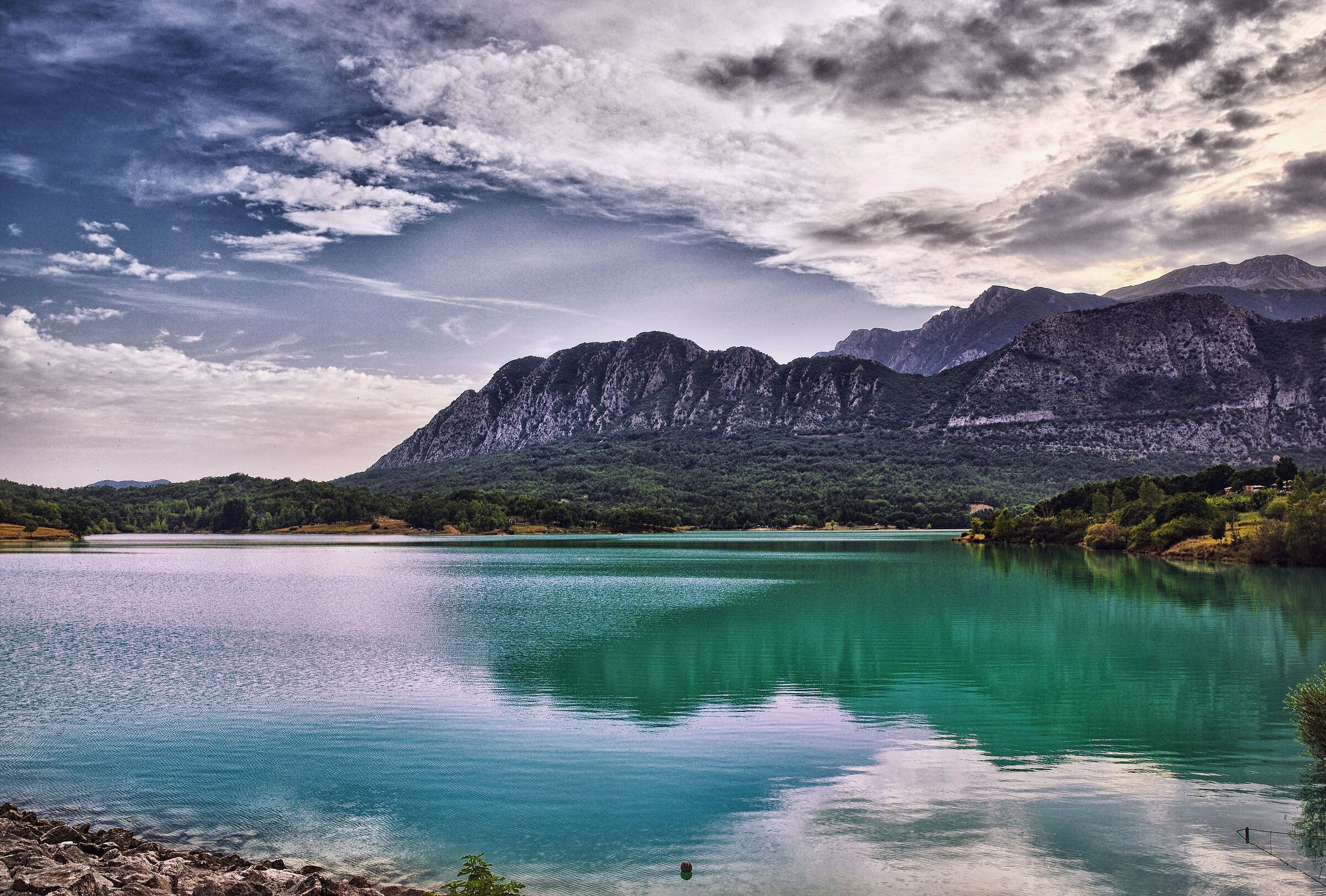 Lake of Castel San Vincenzo (Molise)