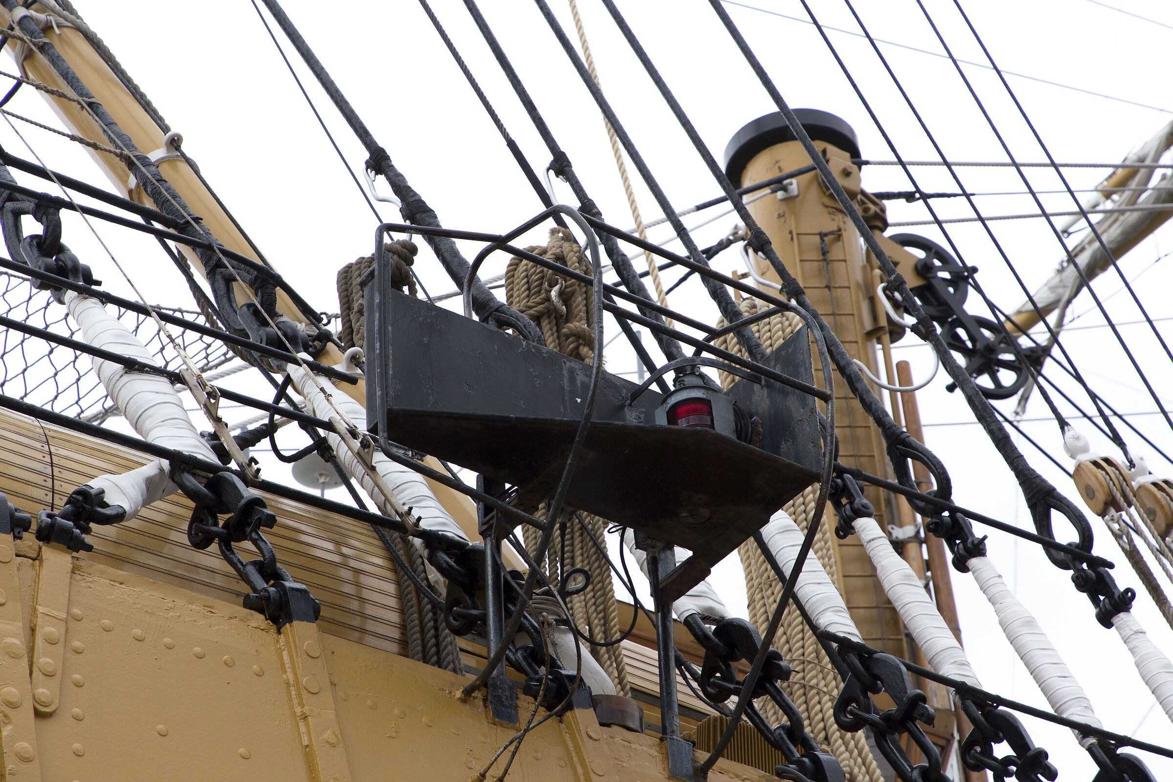 Amerigo Vespucci at the pier