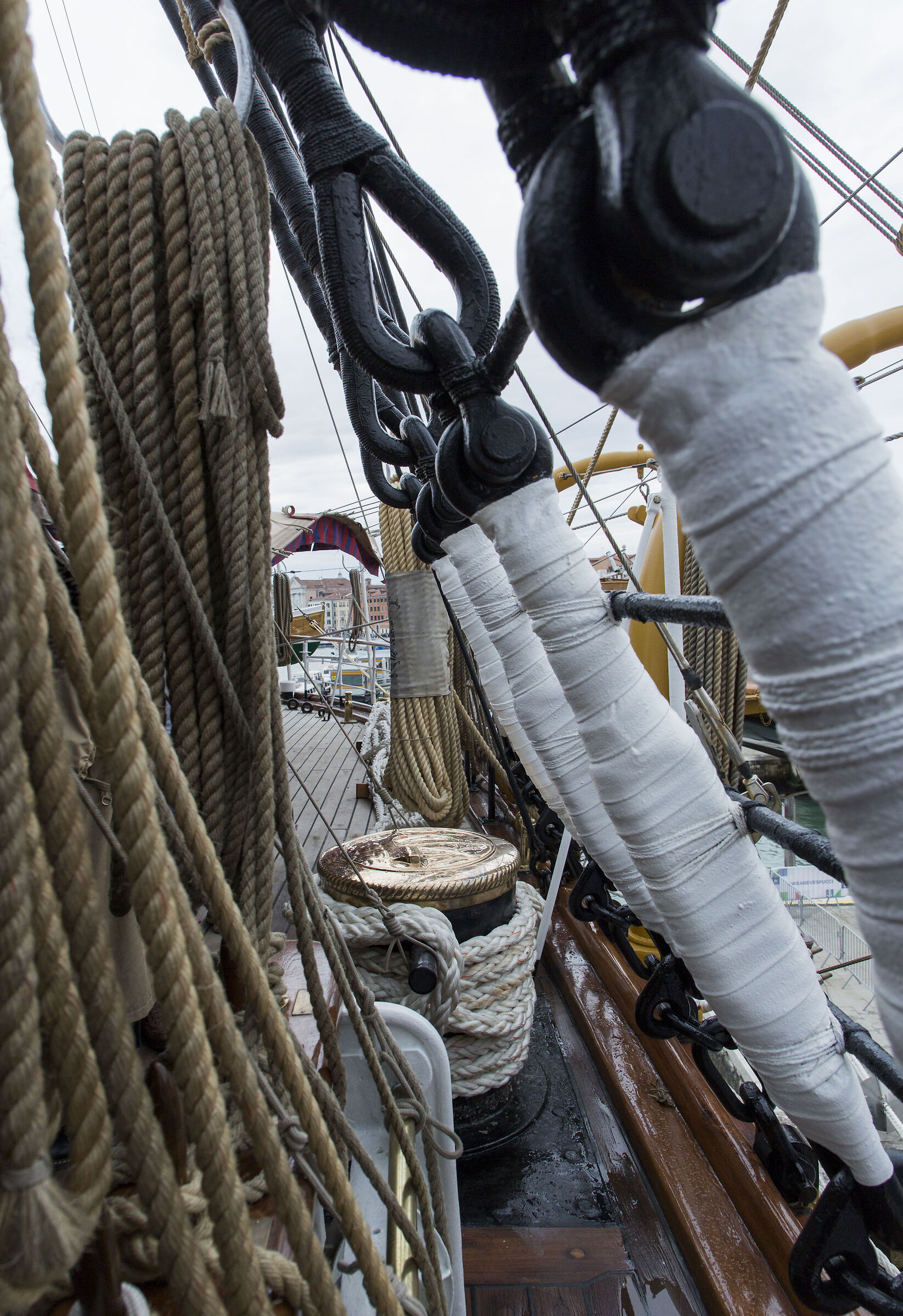 The emotion of the ropes