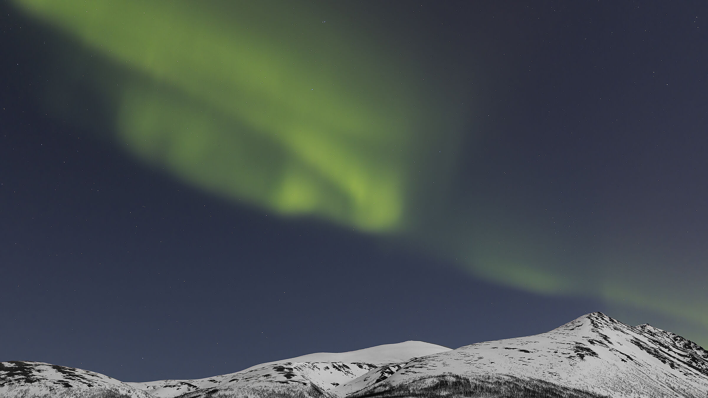 Northern Lights north of Tromsø