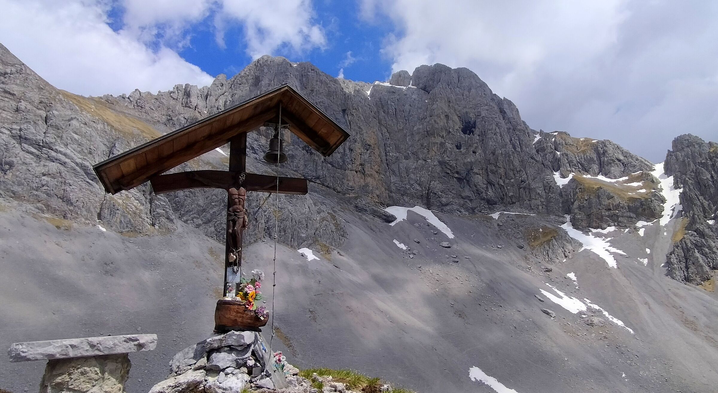 Pizzo Presolana (2521 m) and the Lord of the Scree