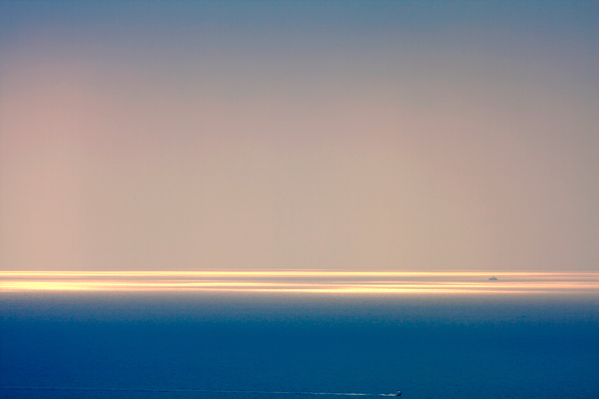 Stripes of sun - From the path for Sant'Anna