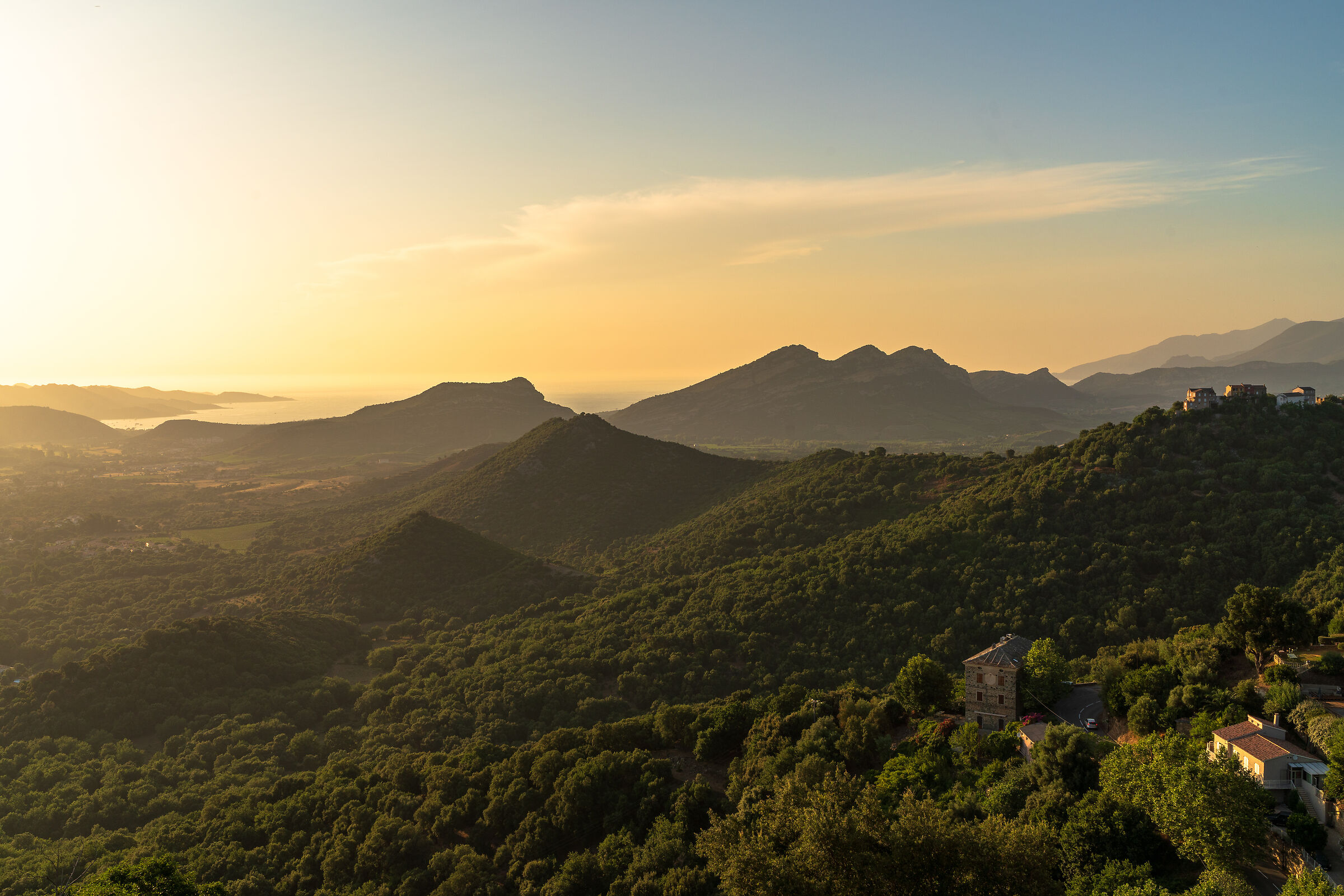 Sunset in Saint Florent