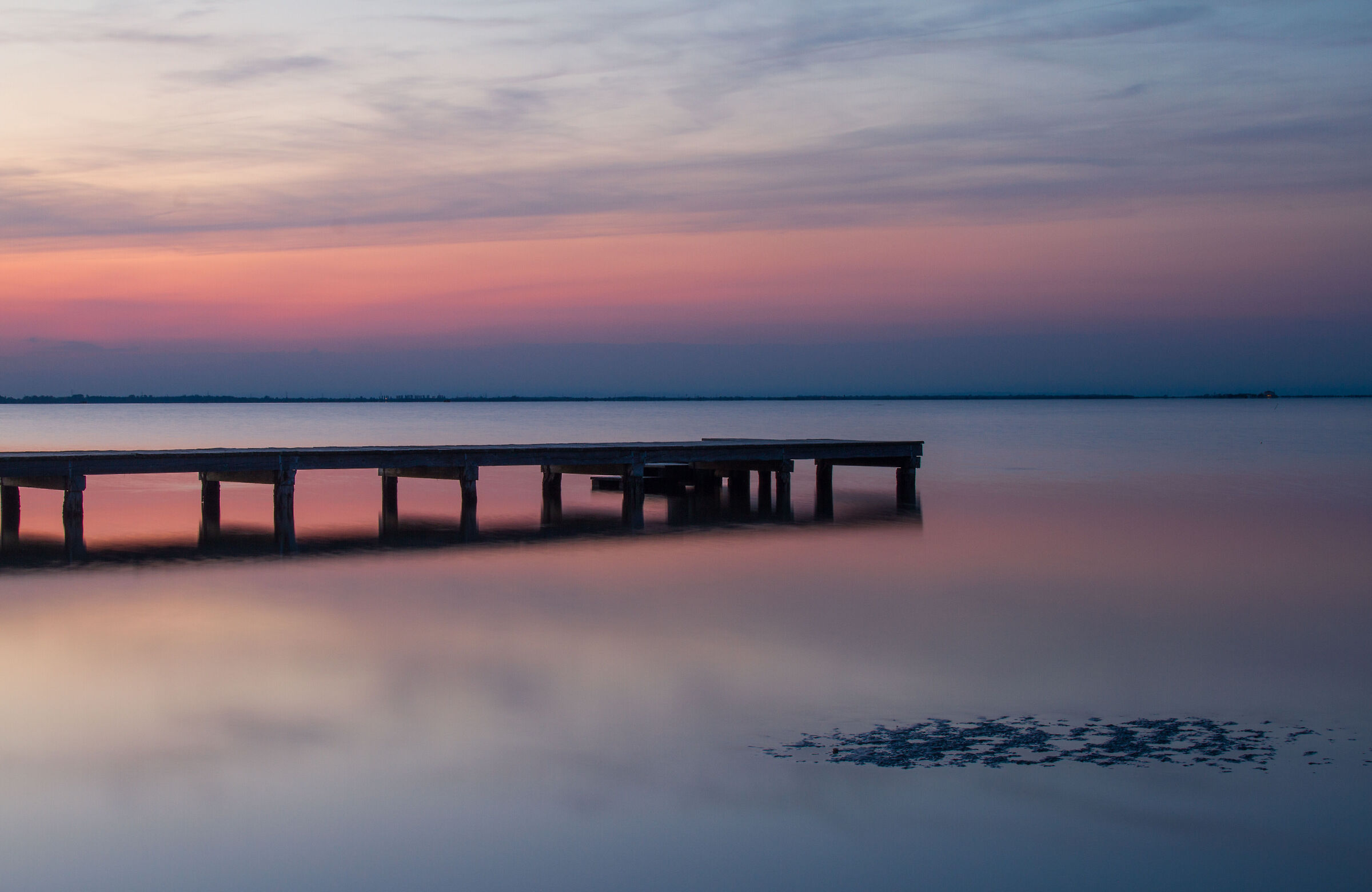 Un placido tramonto (Spiaggia della Boschettona)
