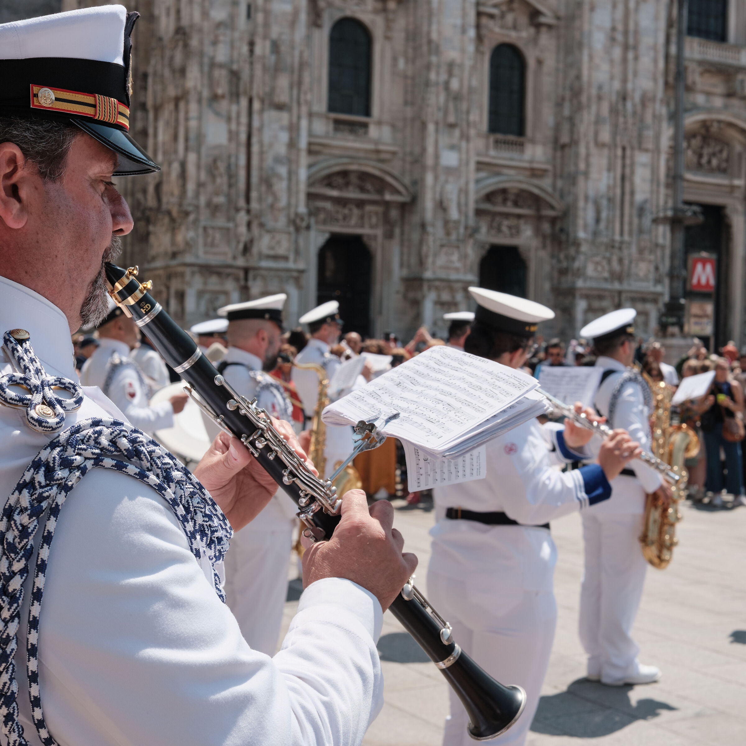 Fanfare Marina Militare, the clarinet