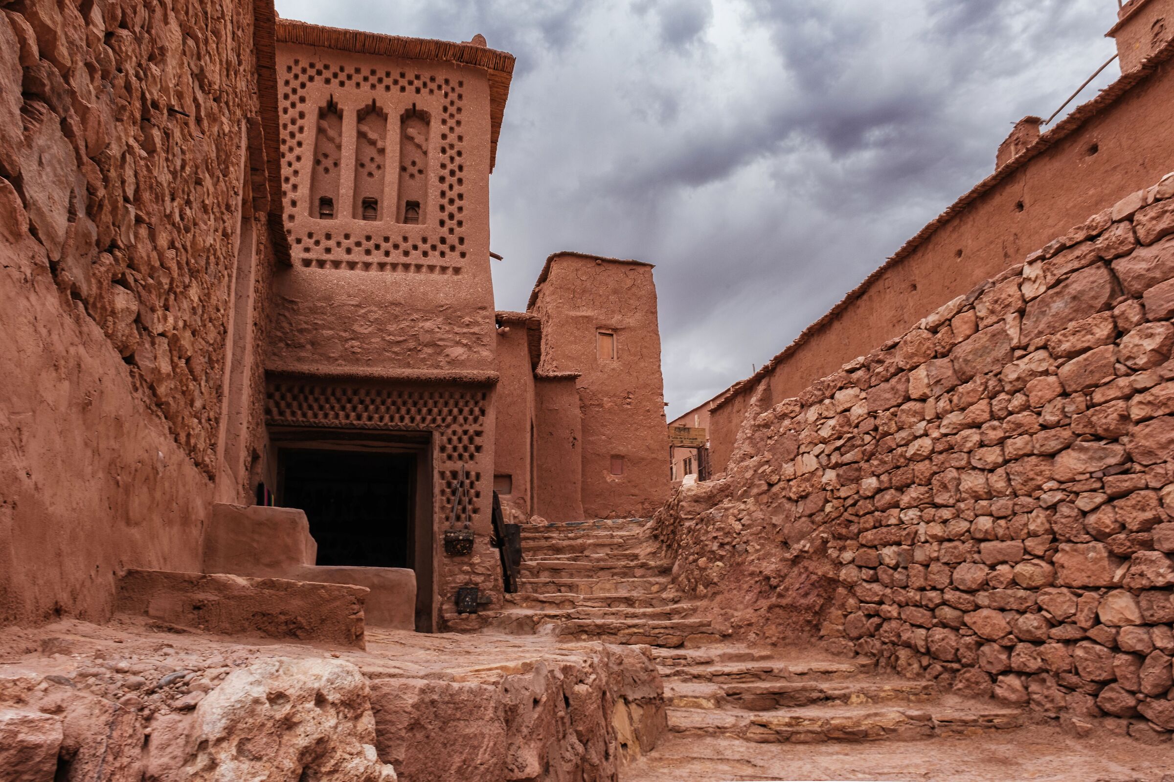 Tra i vicoli di Ait Ben Haddou