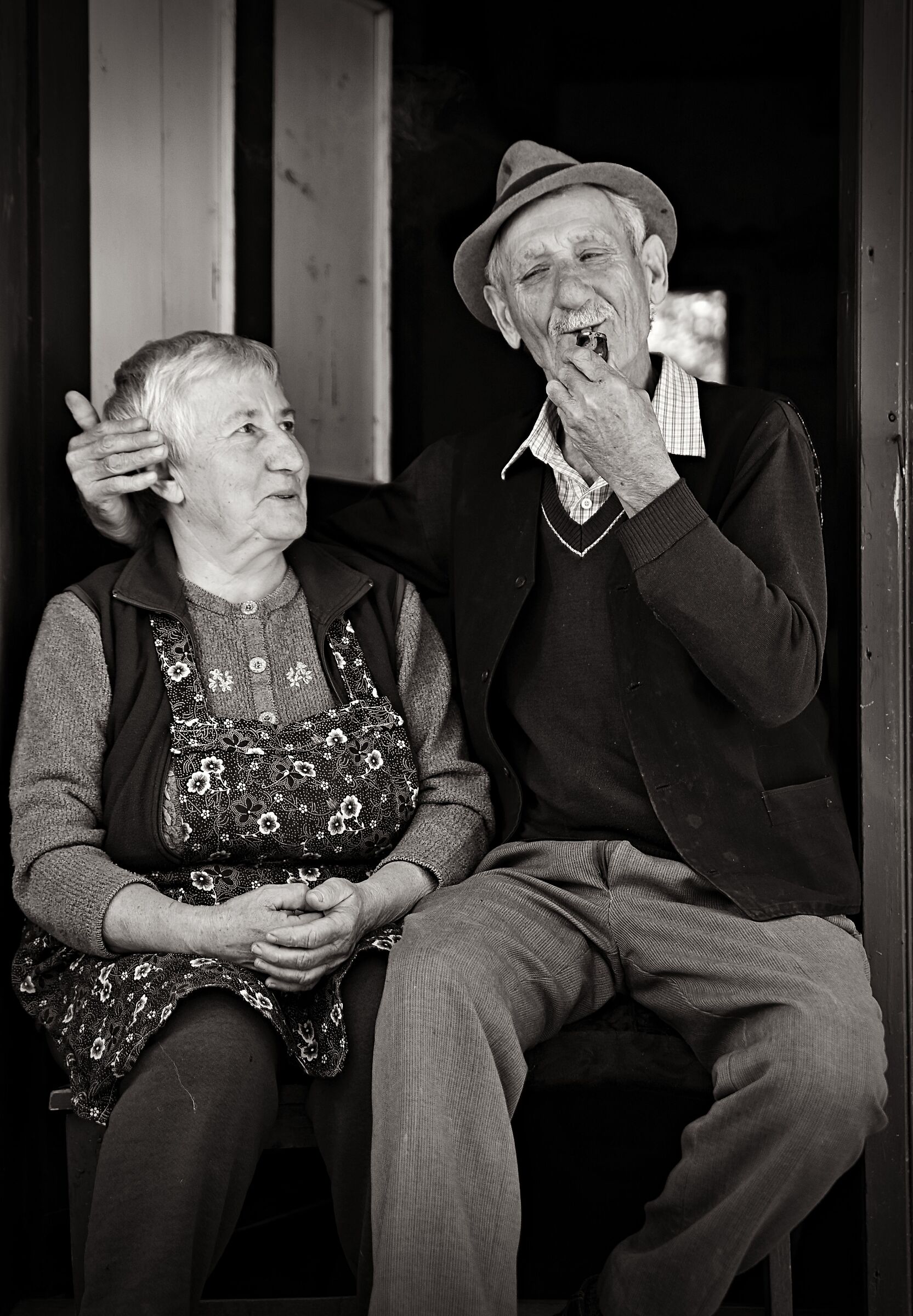 Together, in love.