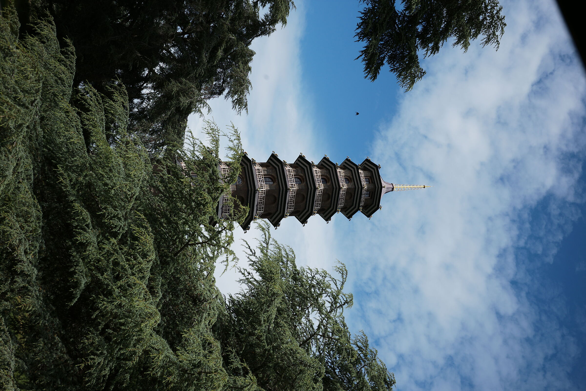 Royal Botanic Gardens at Kew, the great pagoda