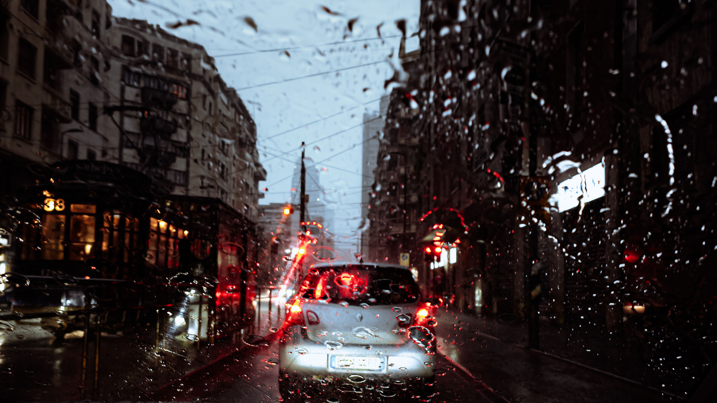 Milano e il temporale