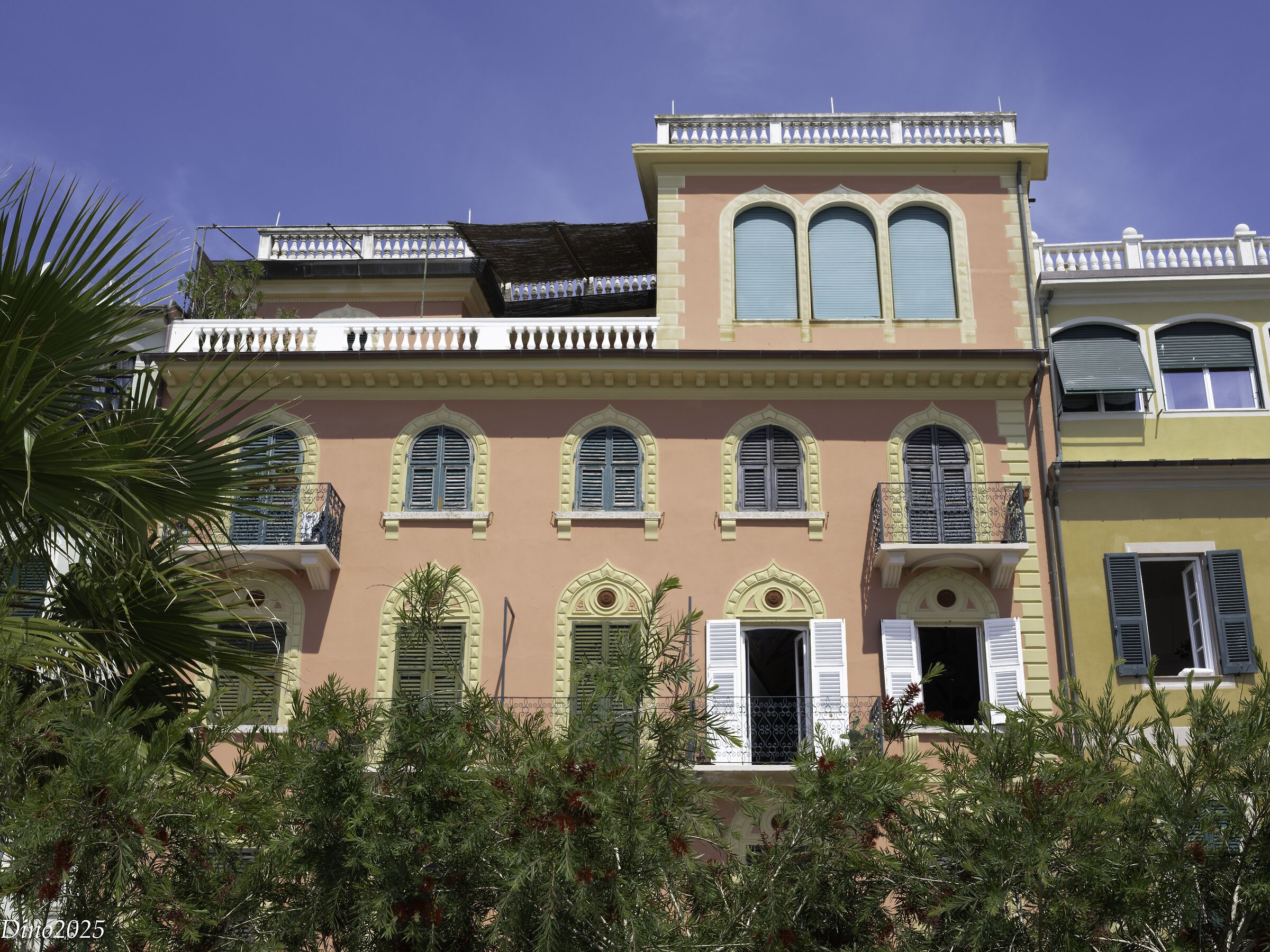 glimpse of Celle Ligure walk