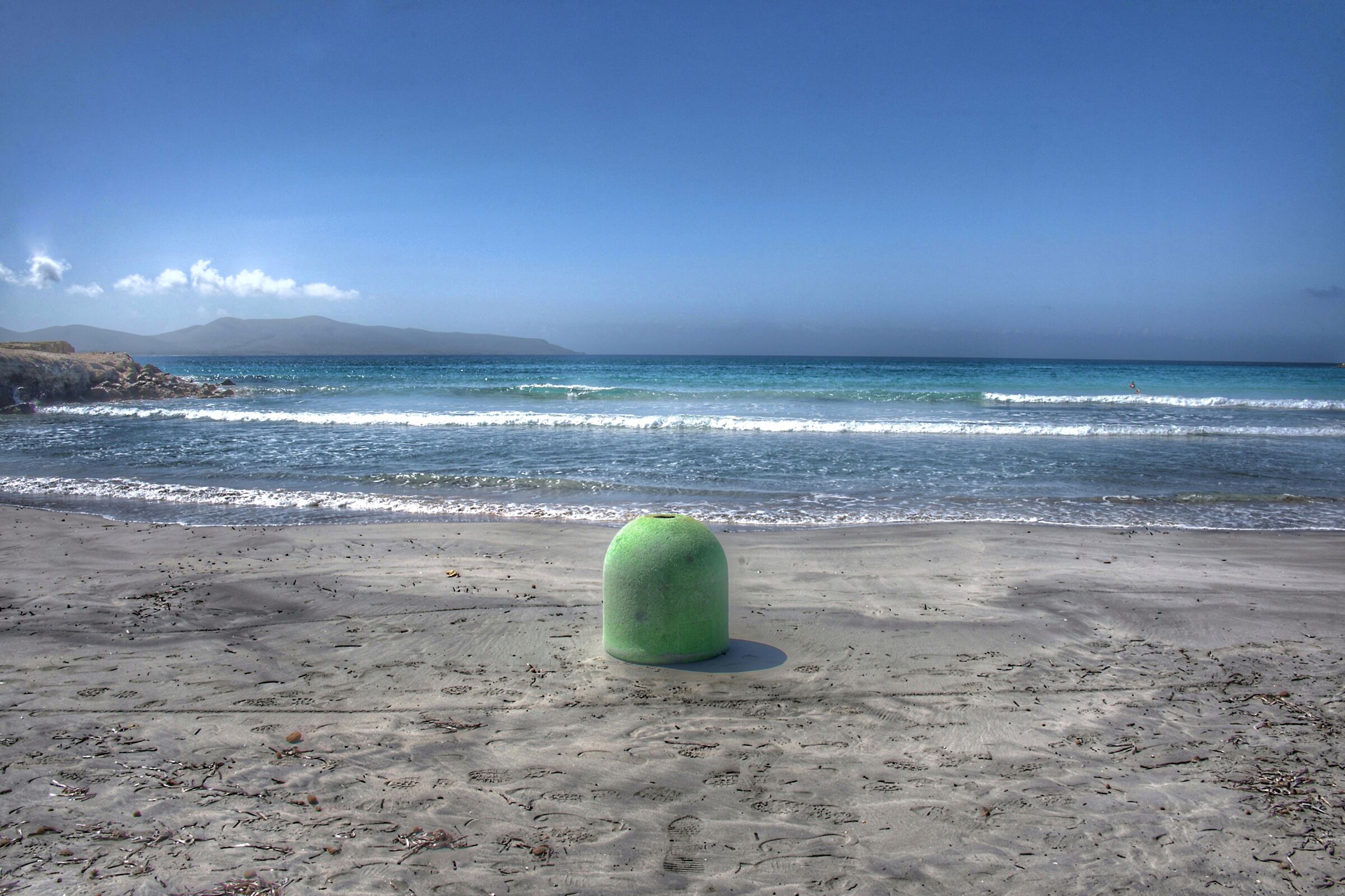 un intruso a Porto Pino