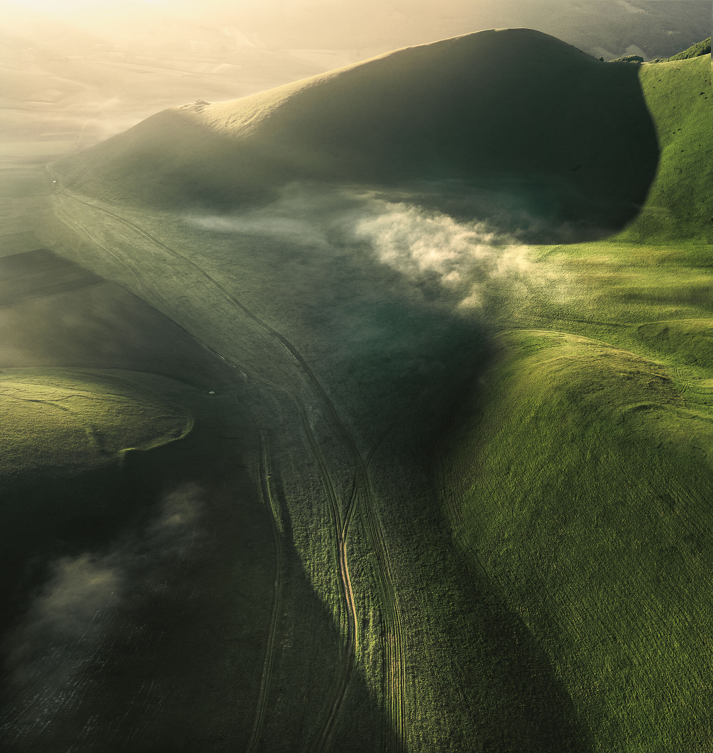 Colline intorno a Castelluccio