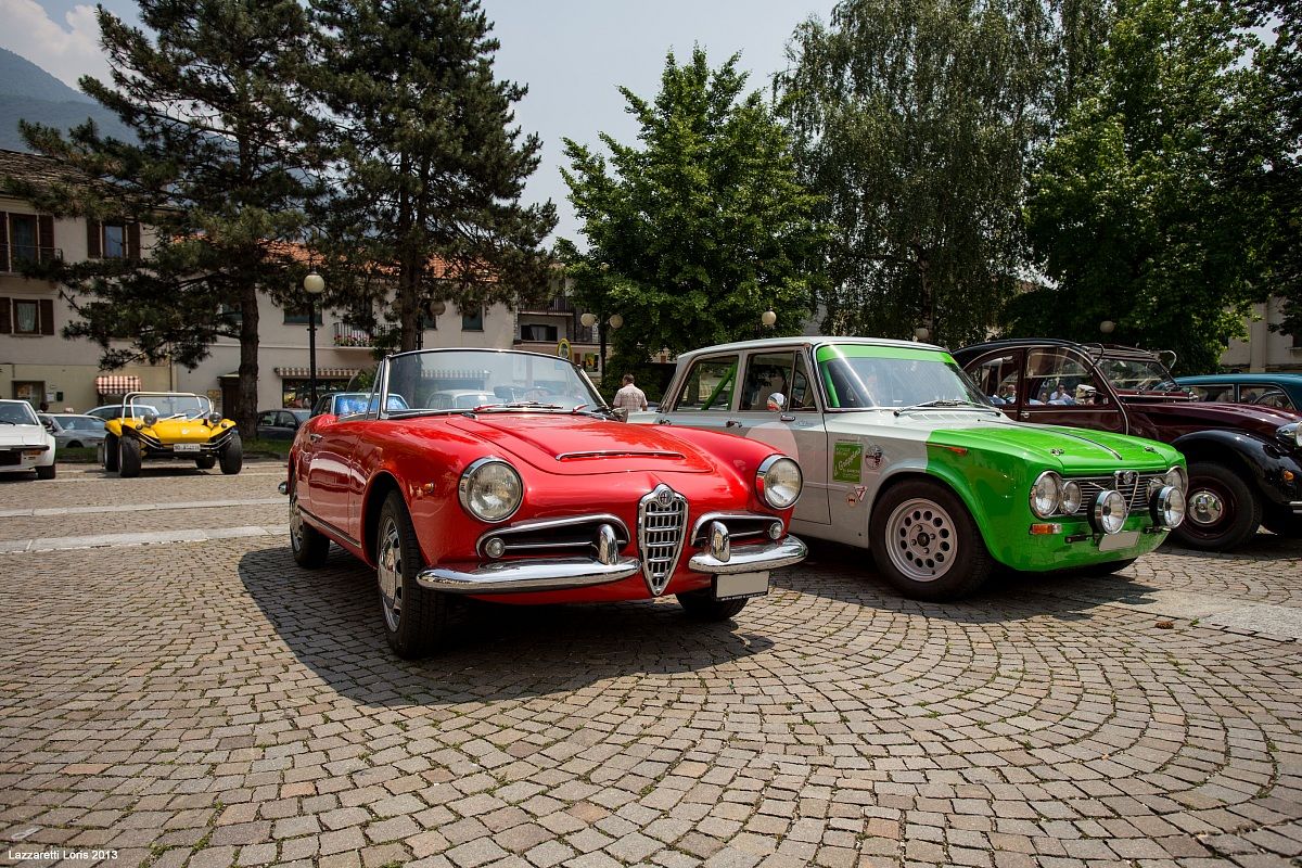 Alfa Romeo at the gathering of Ornavasso