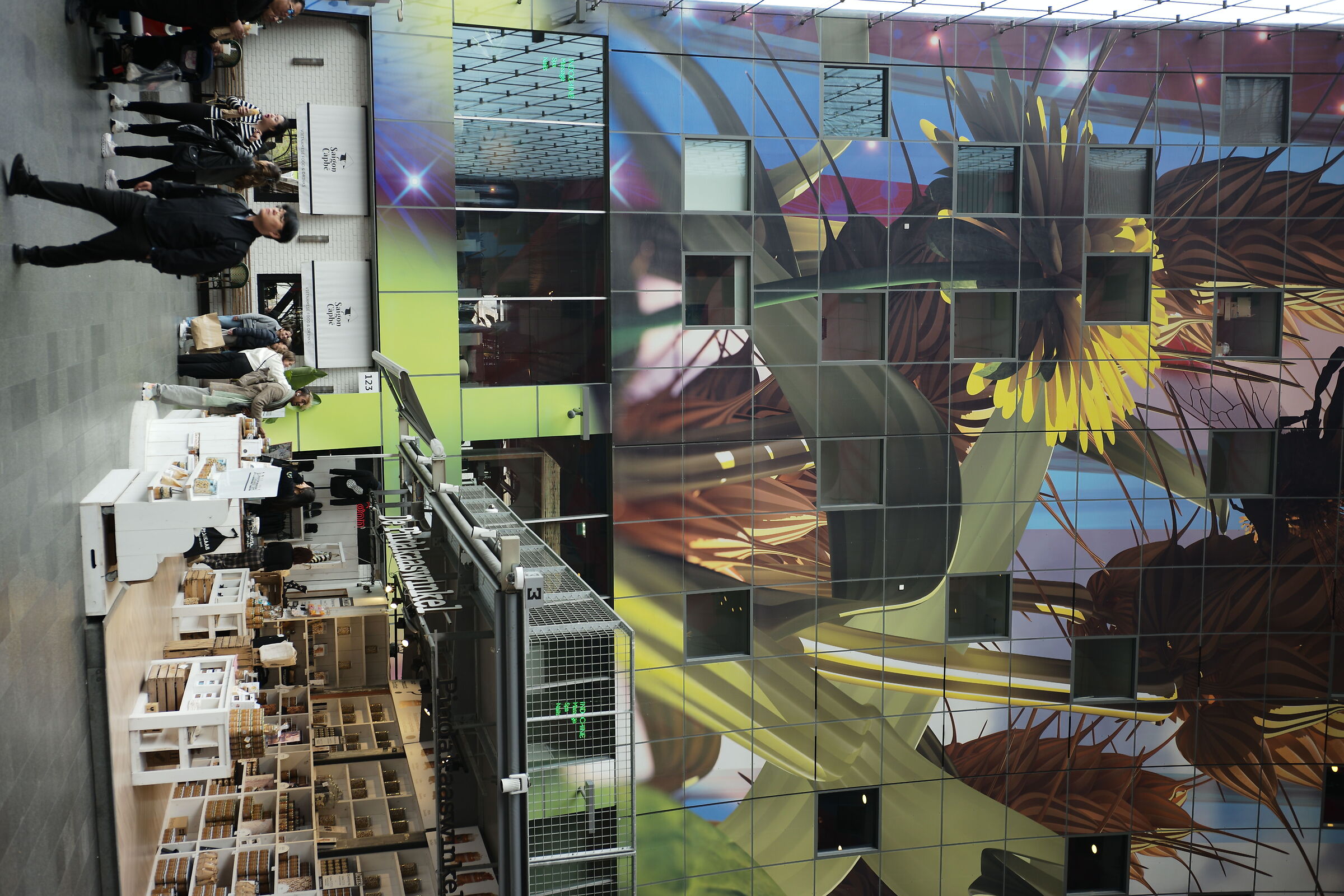 Markthal, the united nations of street food