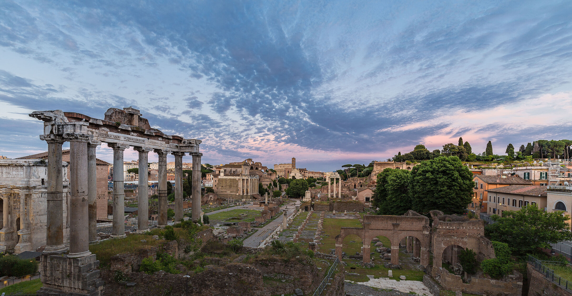 Fori tramonto
