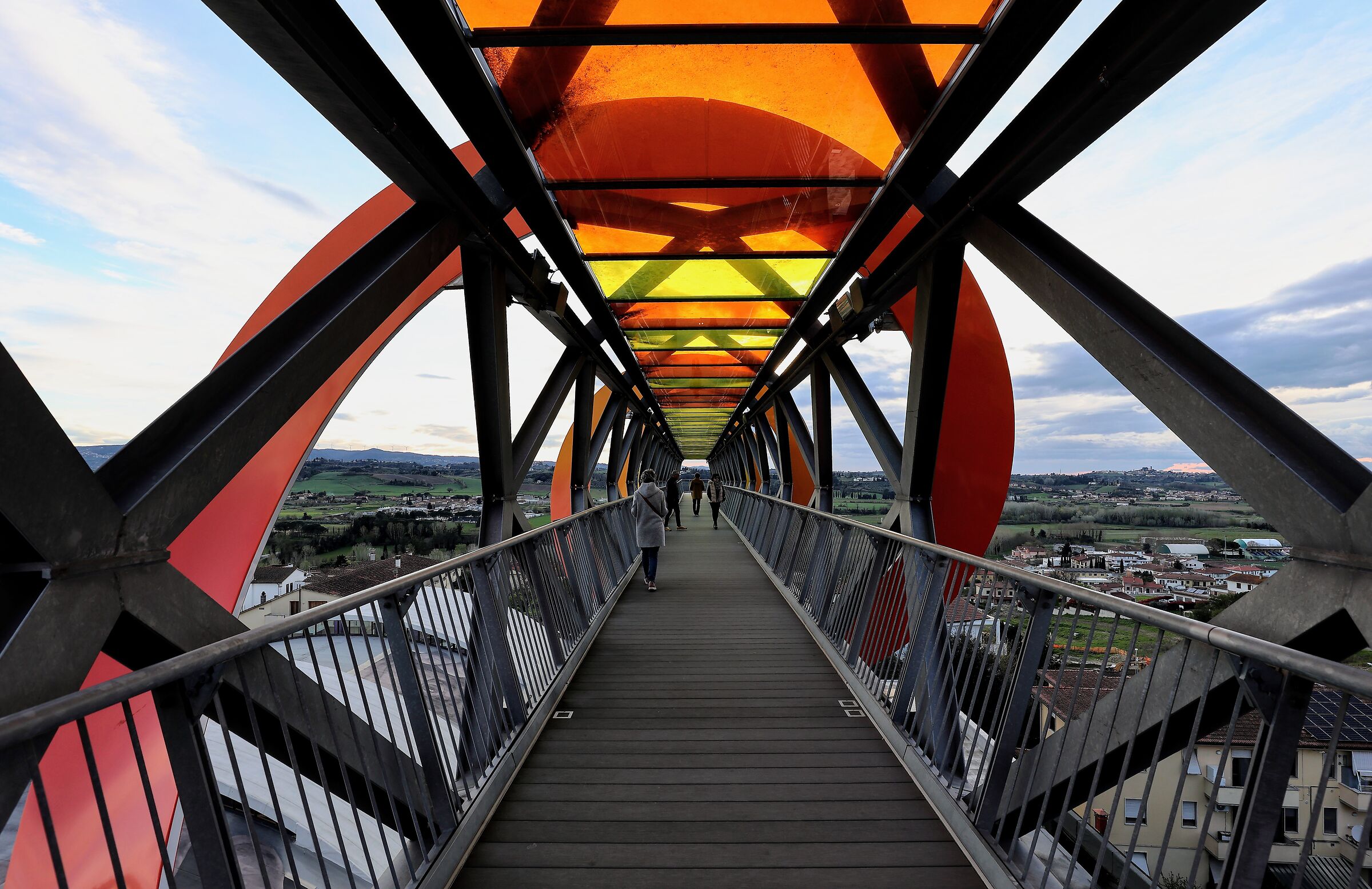 Walk inside the Endless Sunset