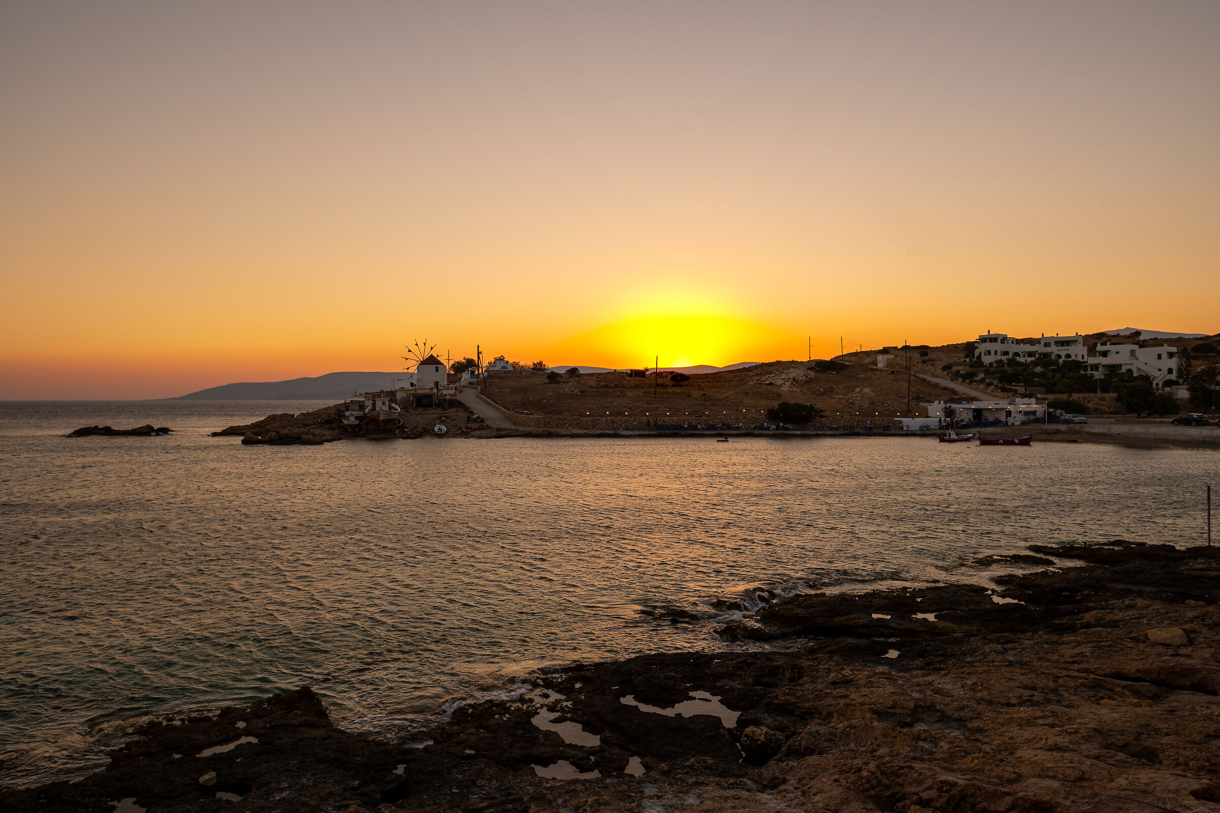 Sunset in Amorgos
