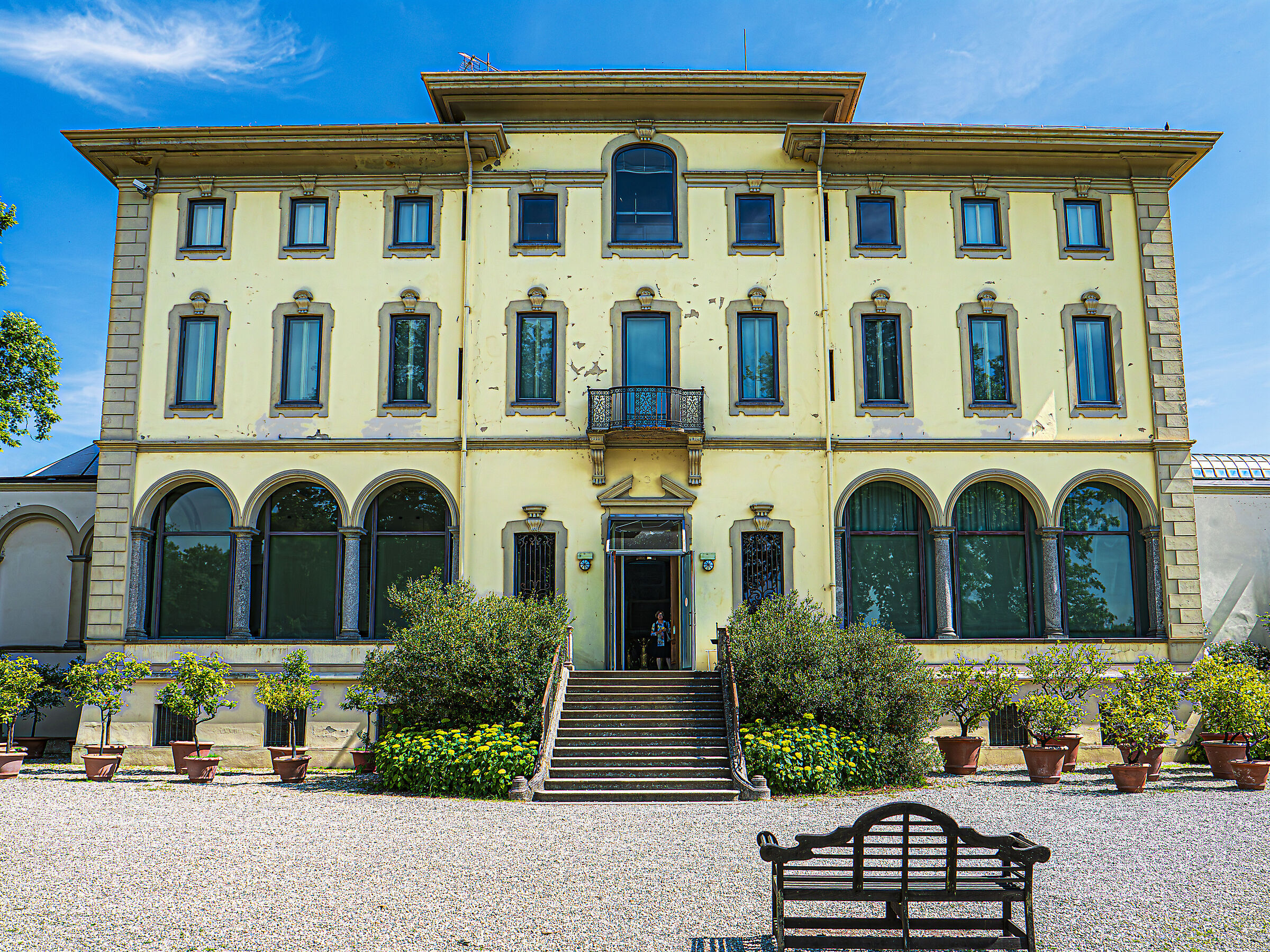 Ingresso principale alla Fondazione