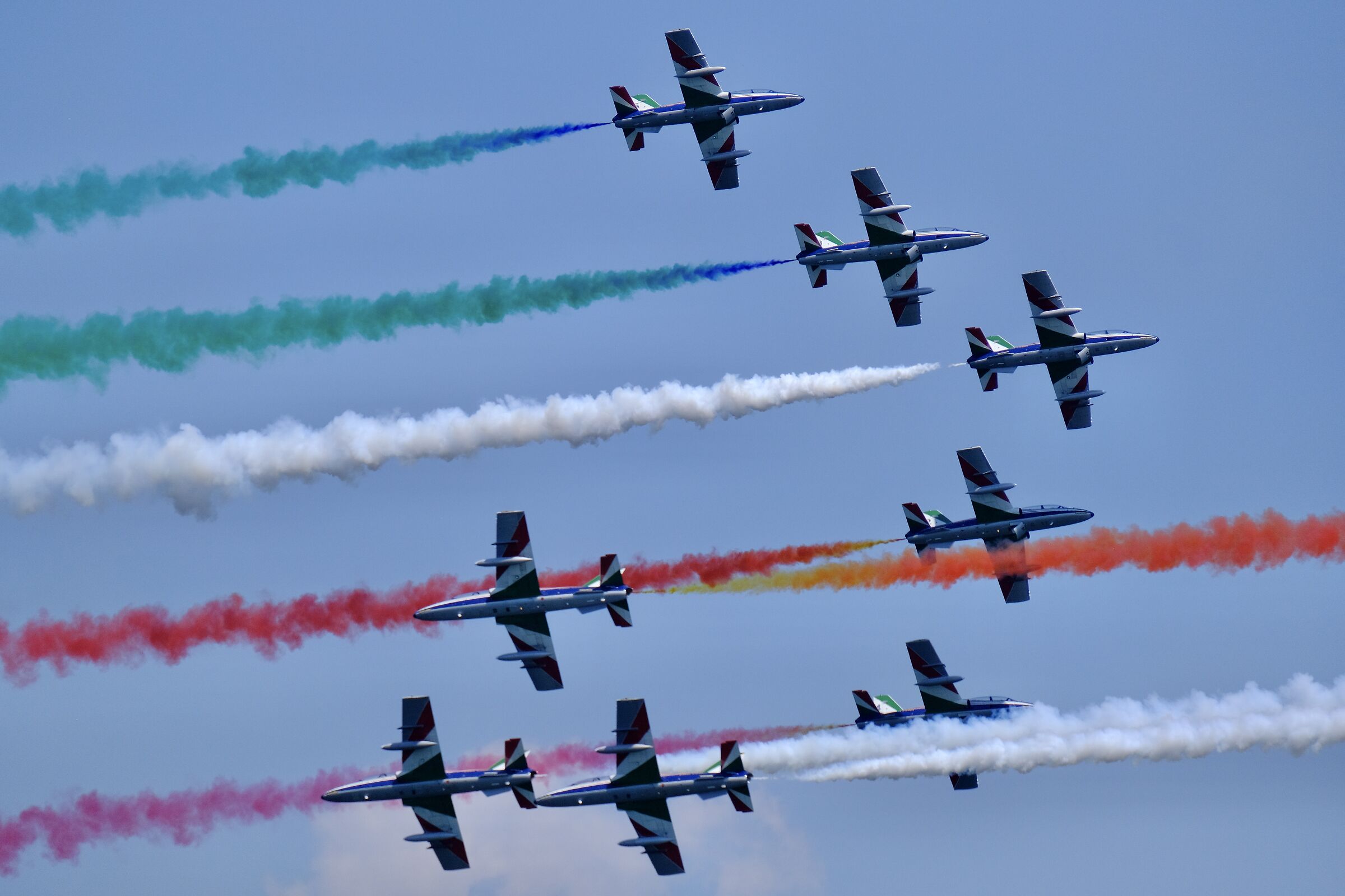 Frecce Tricolori - intersection