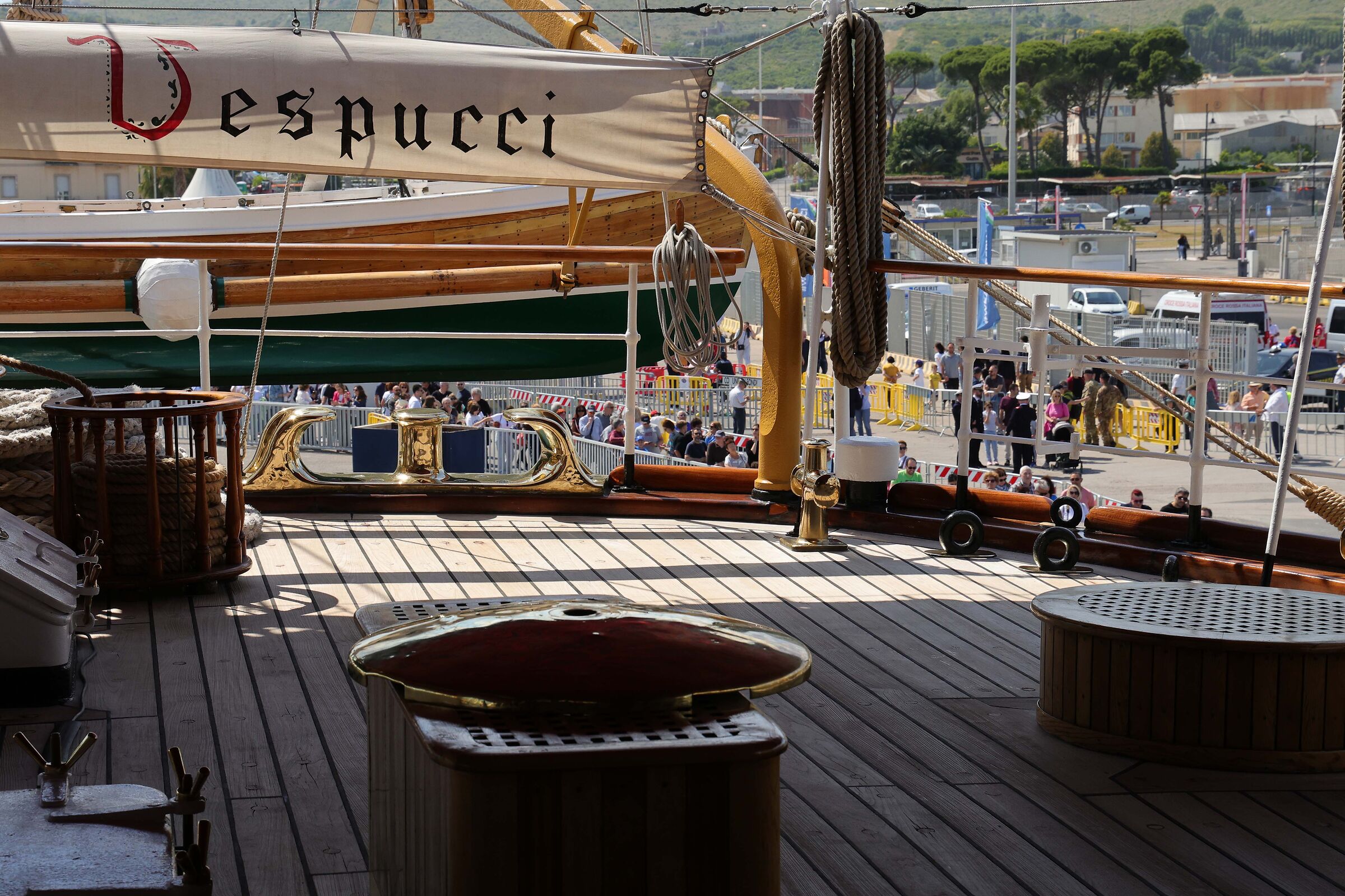 Aft deck