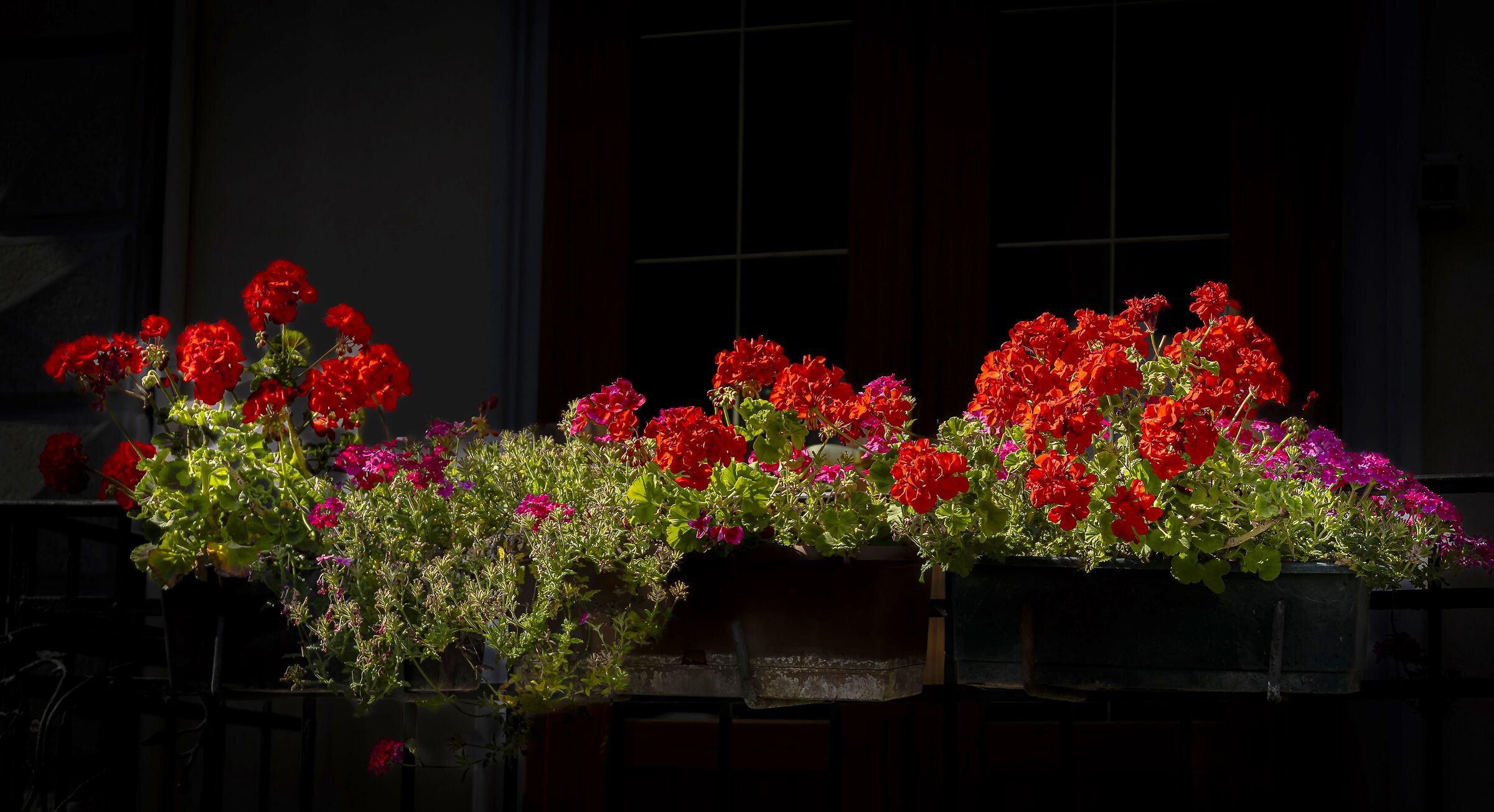 Balconcino in fiore