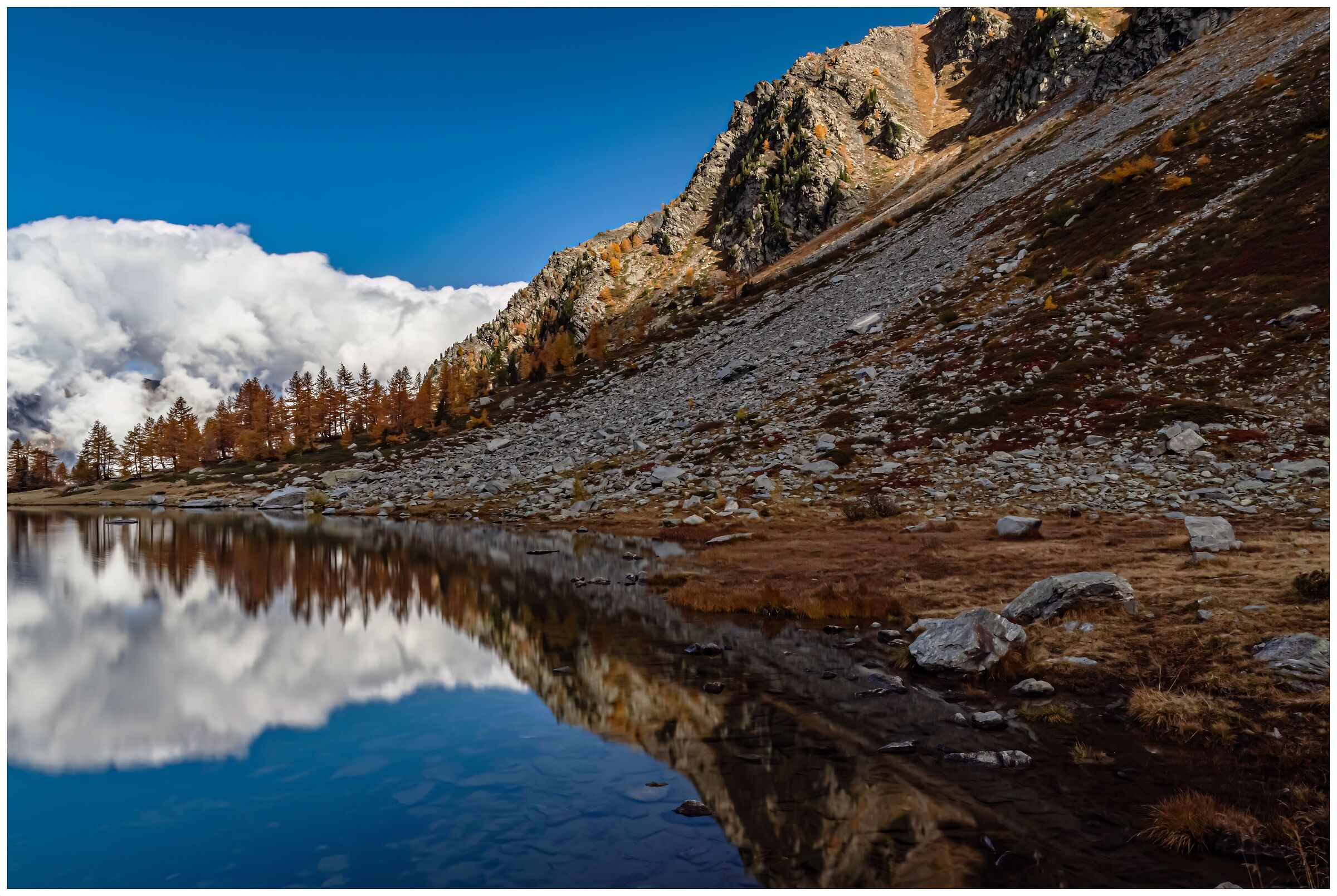 Valle d'Aosta Lago d'arpy