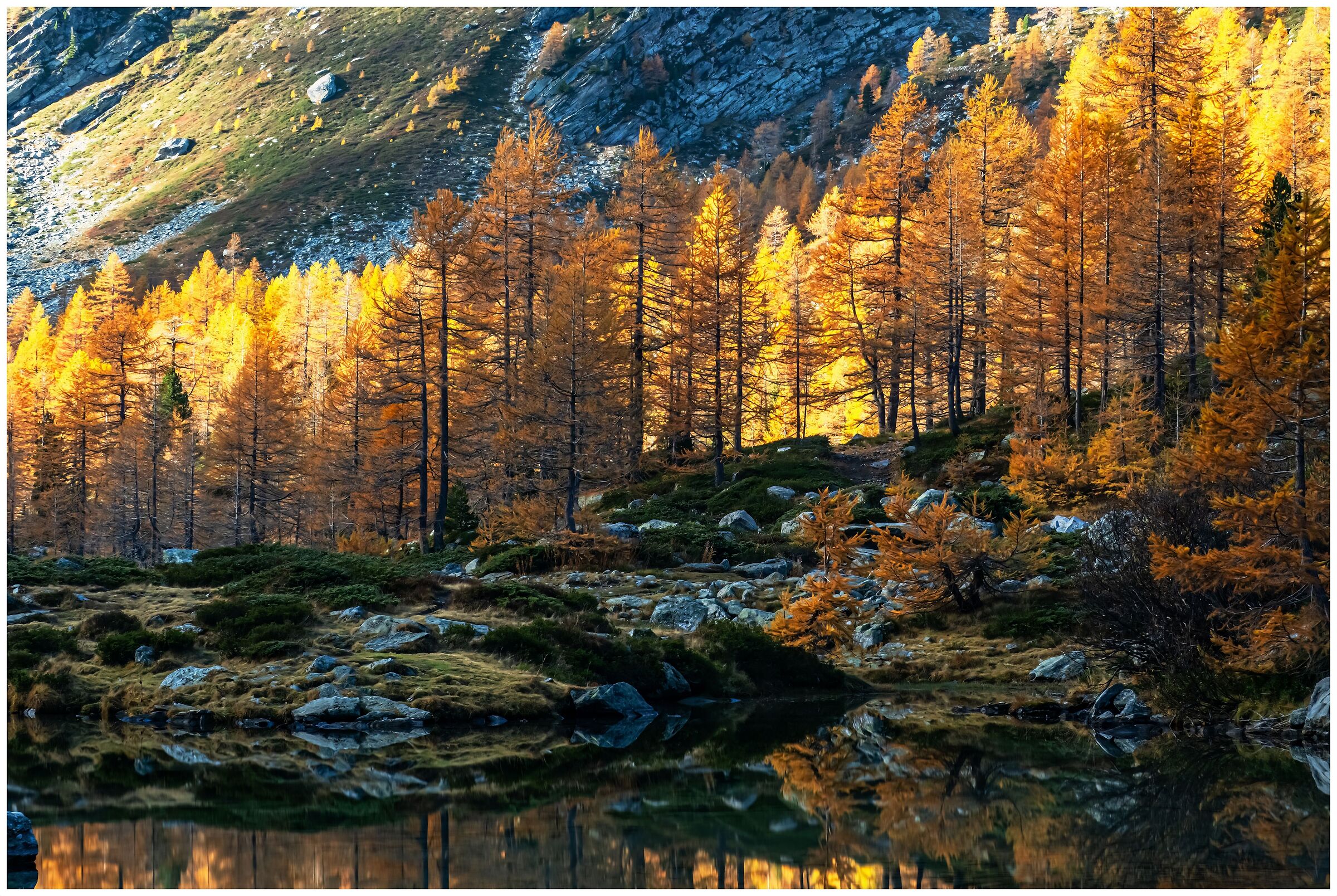 Valle d'Aosta Lago di Arpy