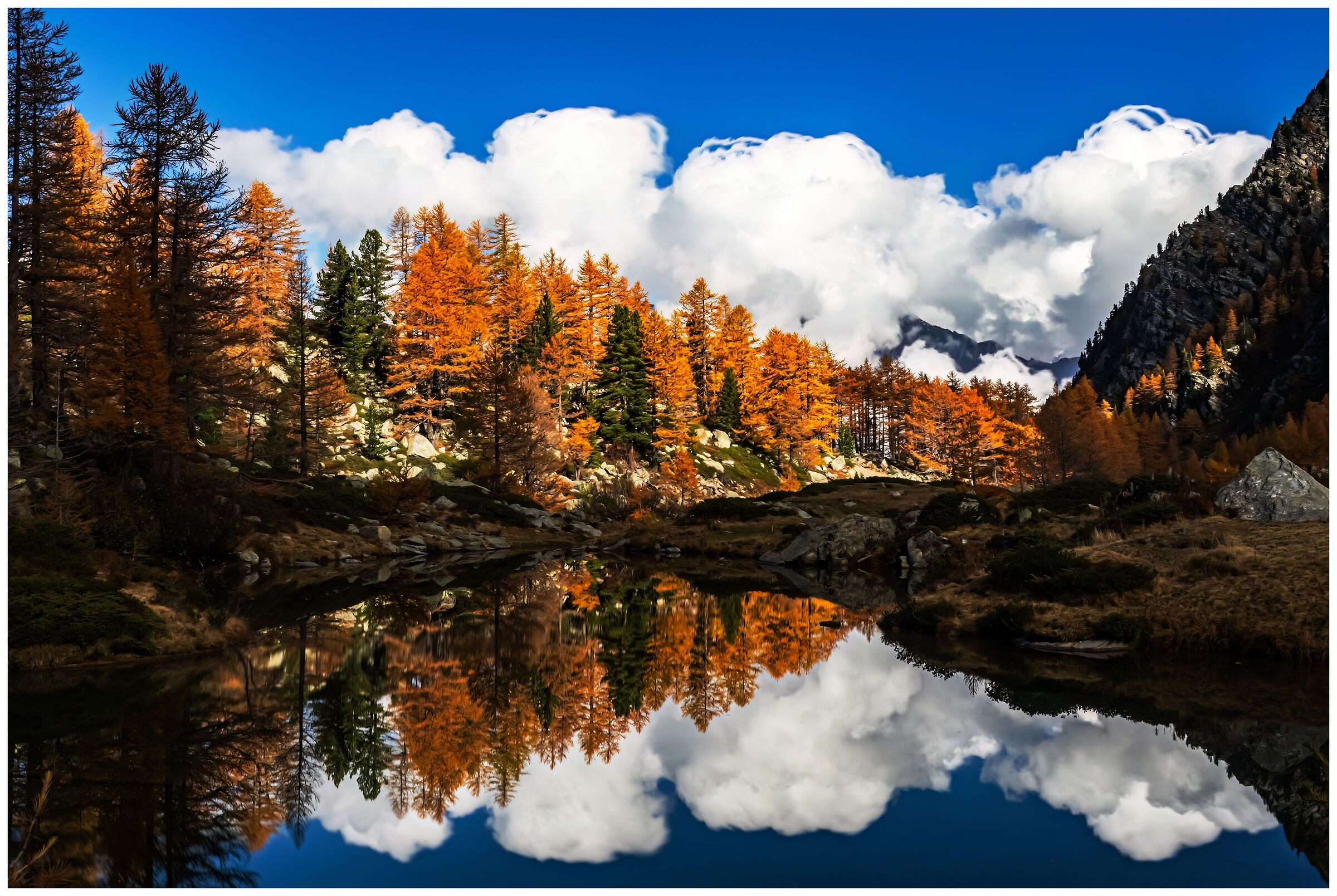 Valle d'Aosta Lago d'arpy