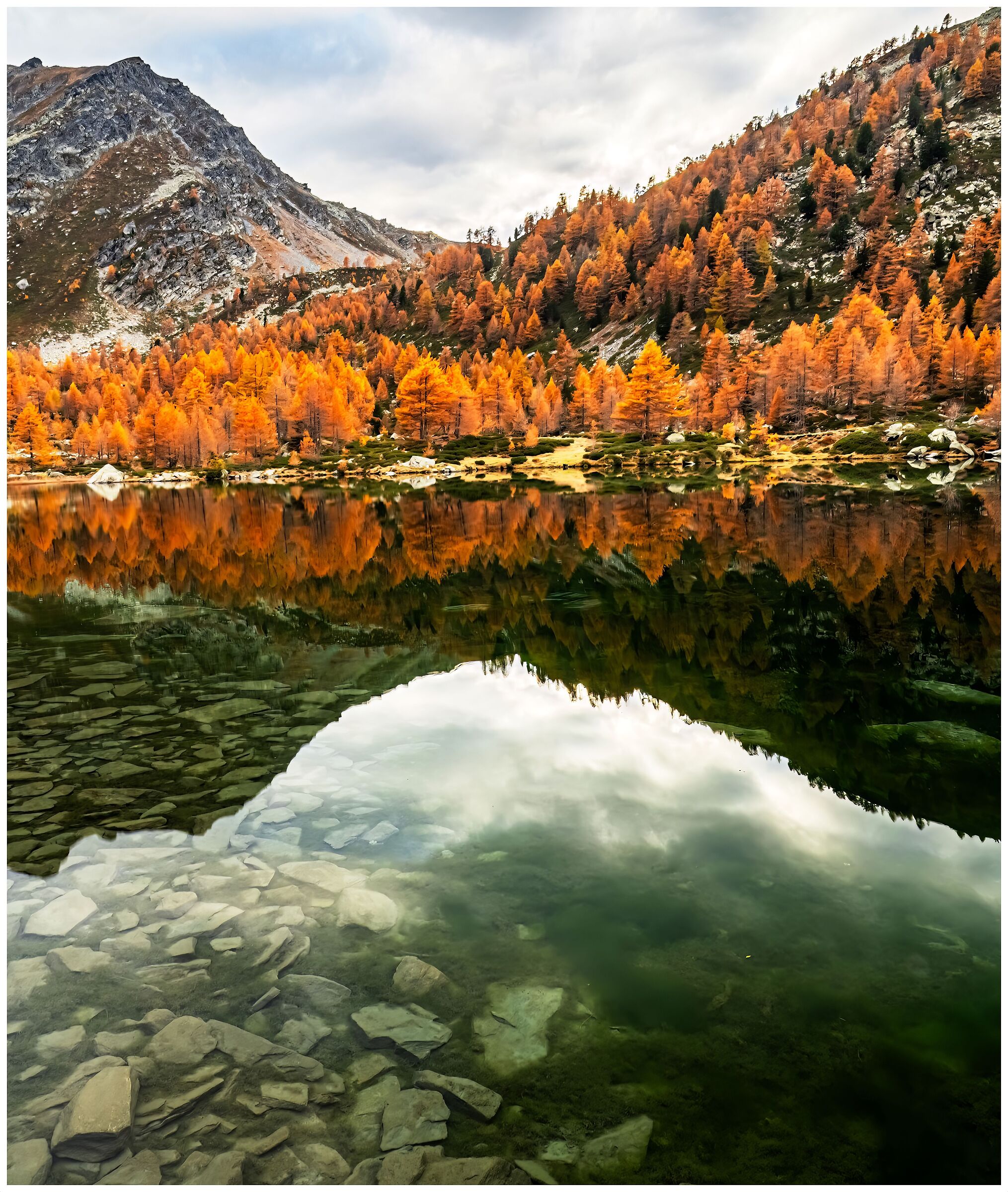 Valle d'Aosta Lago d'arpy