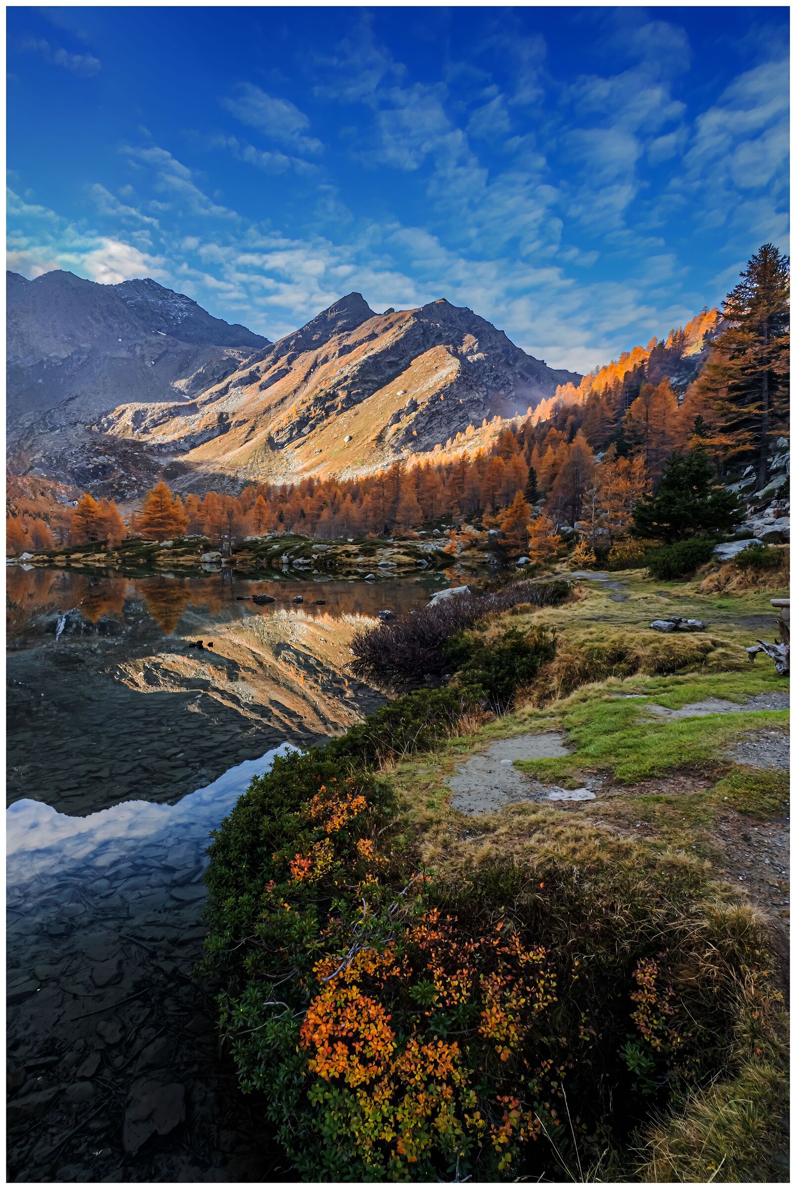 Valle d'Aosta Lago d'arpy