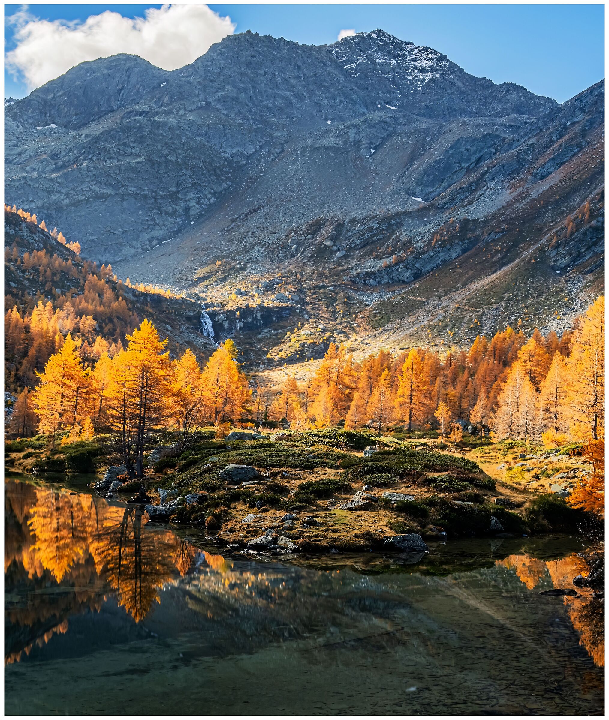 Valle d'Aosta Lago d'arpy