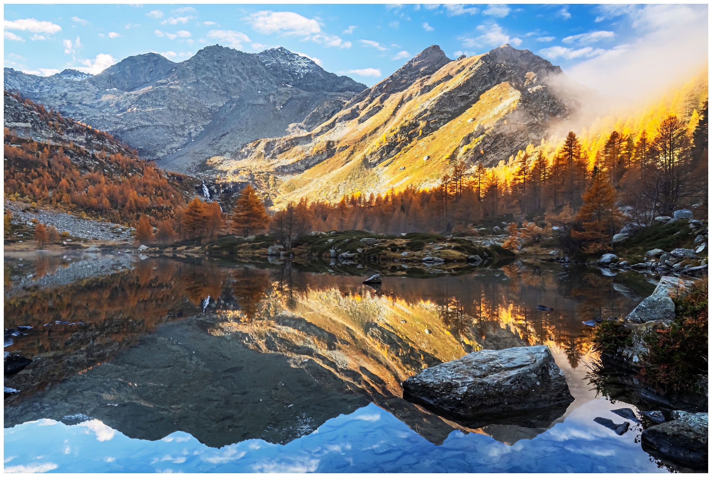 Valle d'Aosta Lago d'arpy